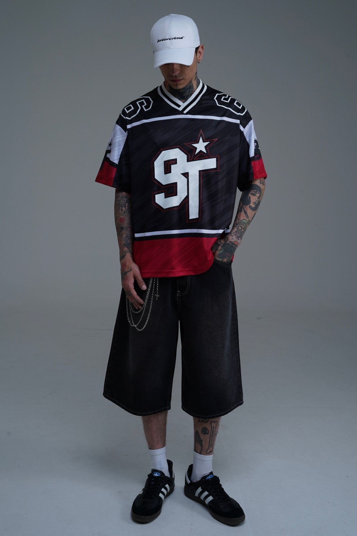 Baskılı St Oversize Forma Tshirt JC01 26Y195
