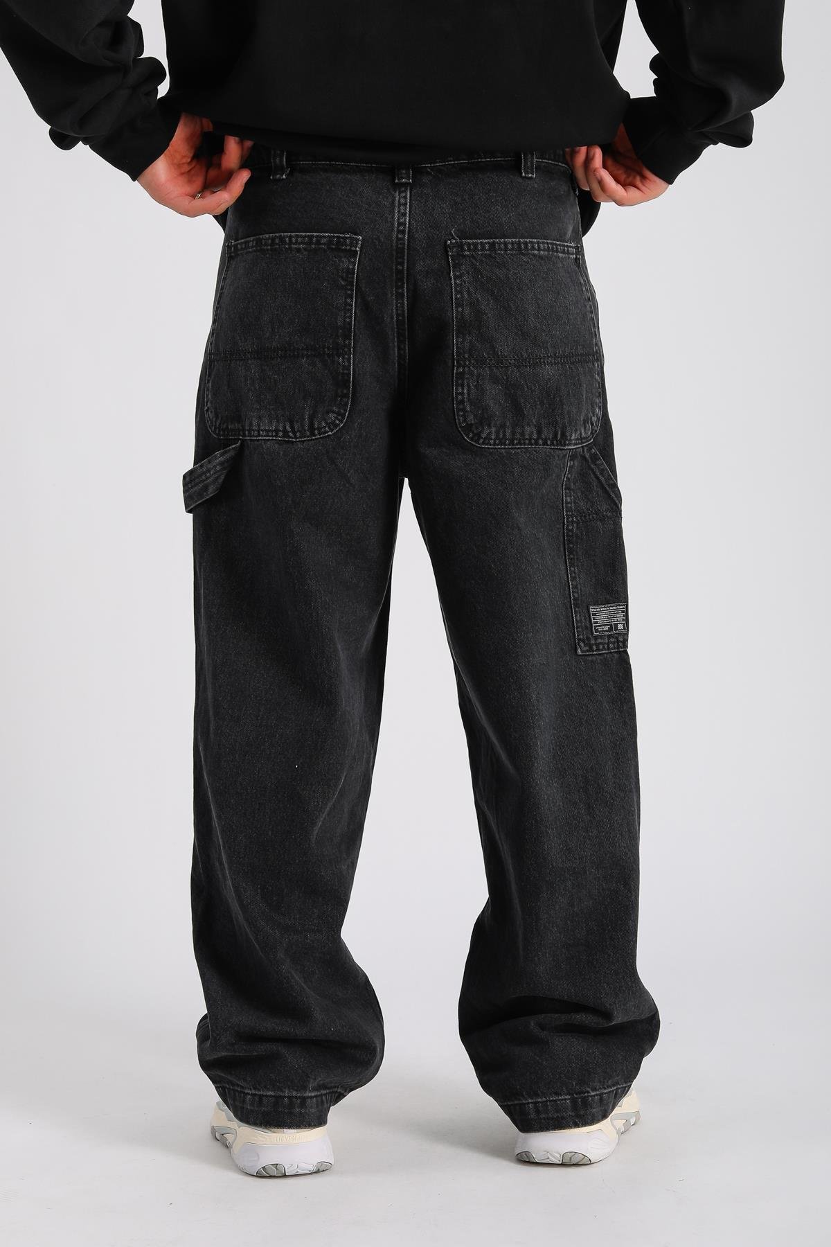 Bdg Blok Detay Füme Jean Pantolon P995