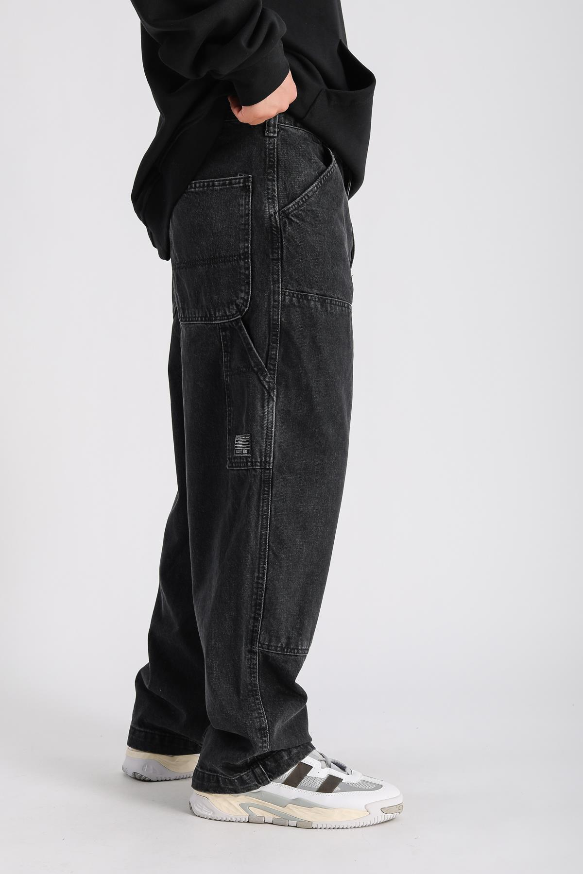 Bdg Blok Detay Füme Jean Pantolon P995