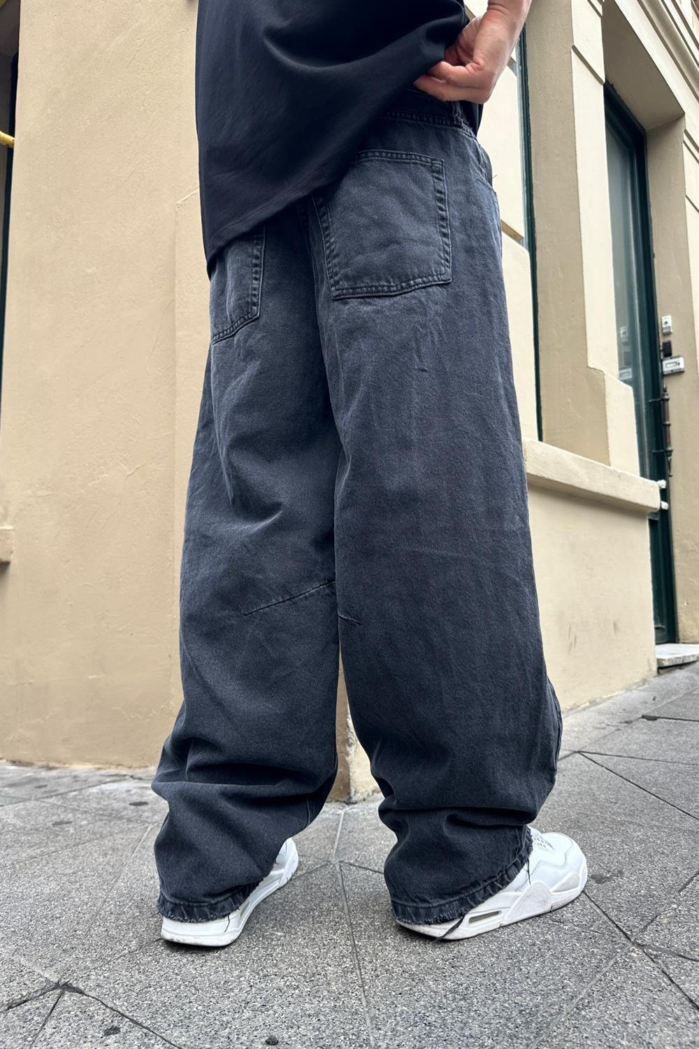 BDG Geniş Paça Füme Jean Pantolon P773