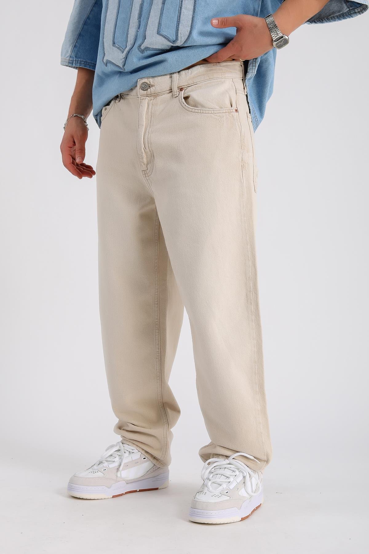 Bdg Krem Baggy Jean Pantolon P994
