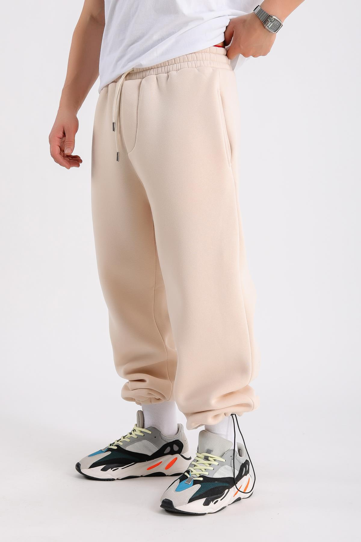 Bej Paça Stoperli Basic Eşofman ESF547