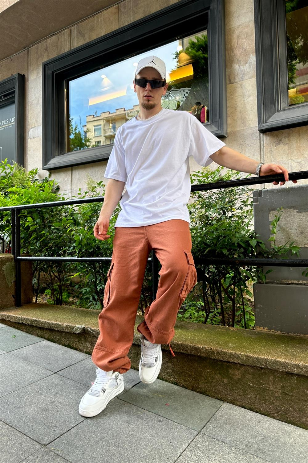 Beyaz Basic Oversize Tshirt T785