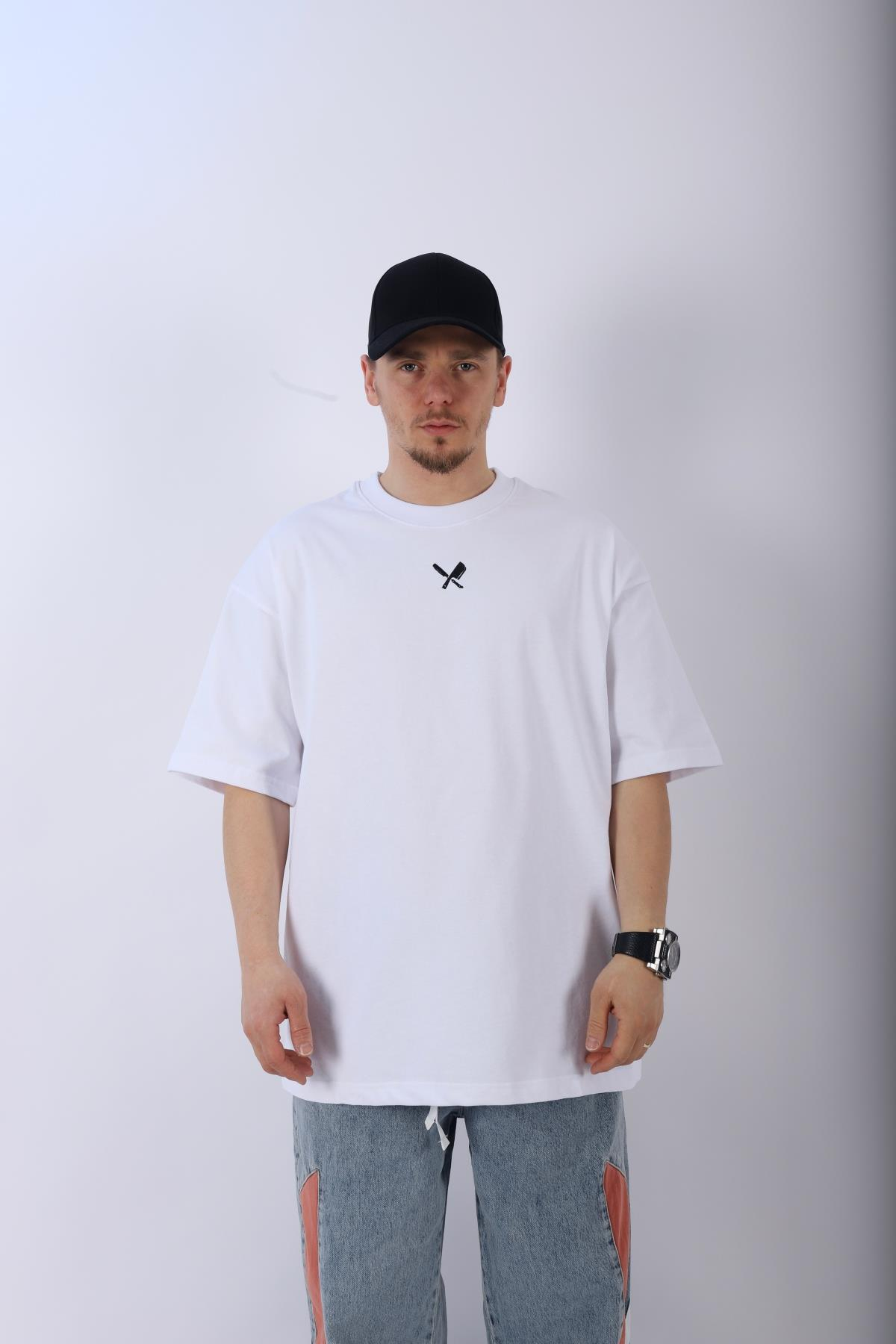 Beyaz DPM Oversize Tshirt T944