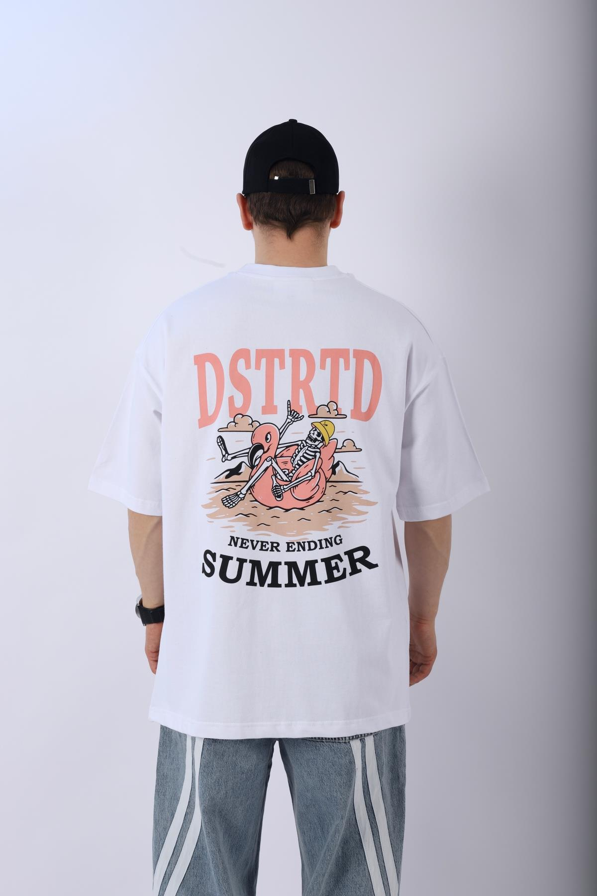 Beyaz DPM Oversize Tshirt T944