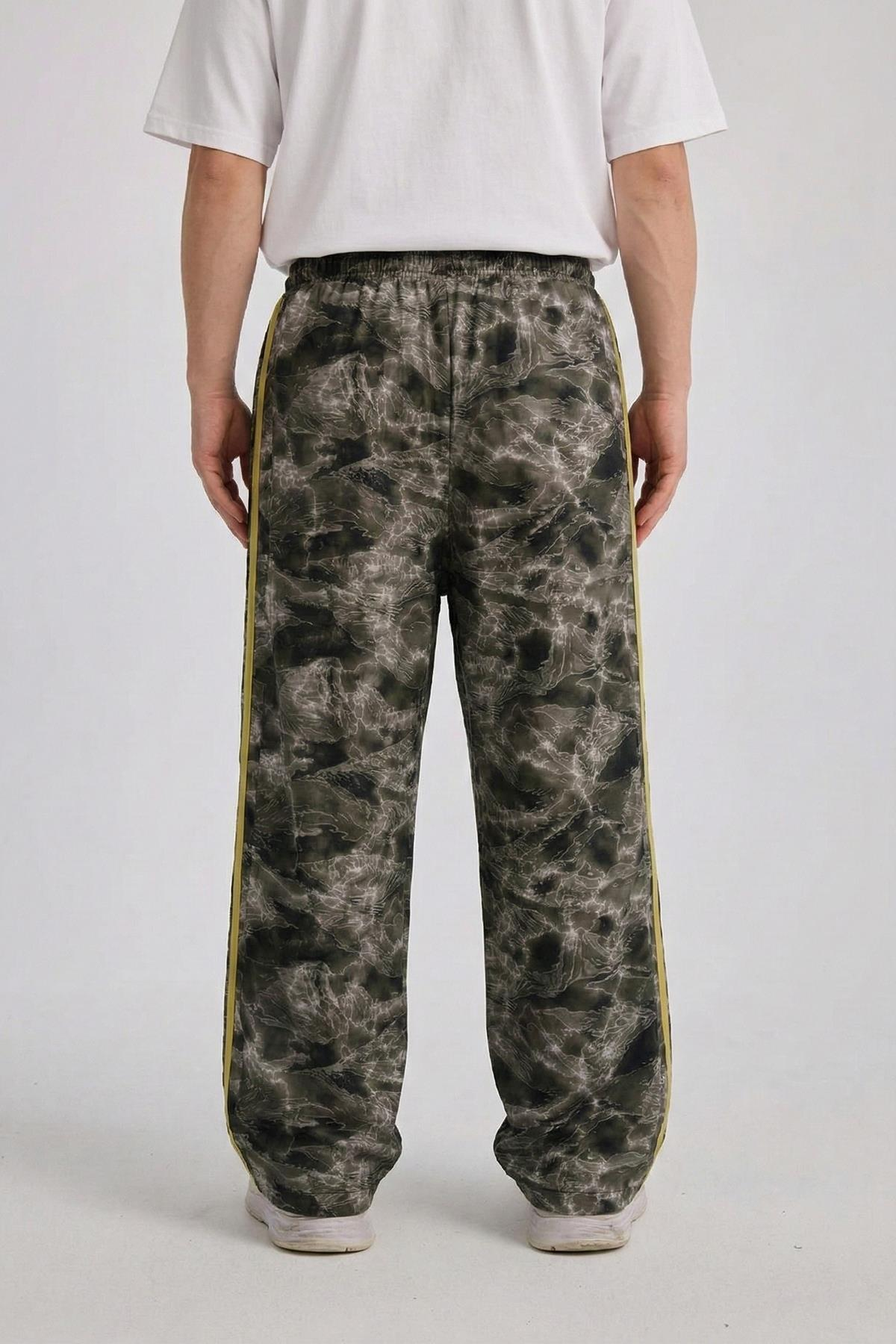 Camo Desen Yeşil Eşofman Altı JC01 26K186
