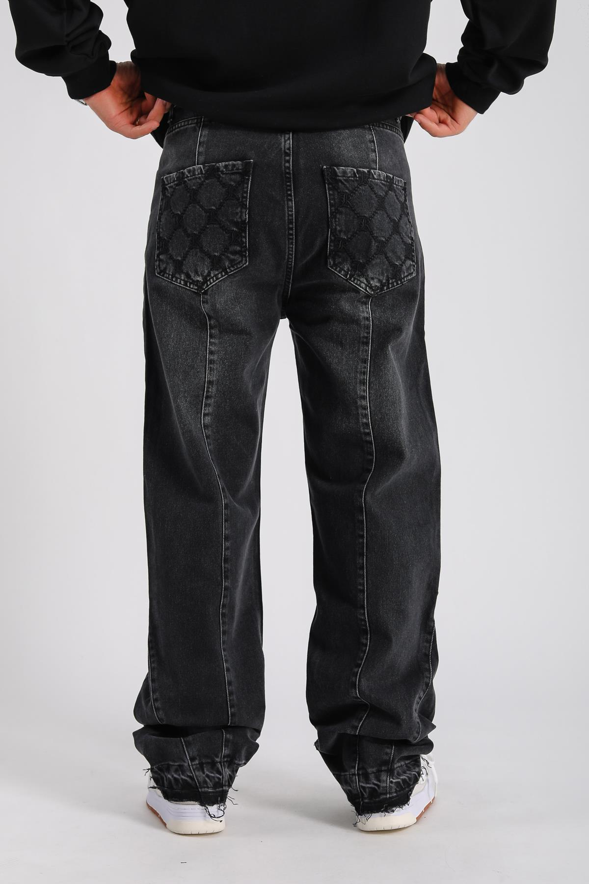 Cep Detay Füme Jean Pantolon P993