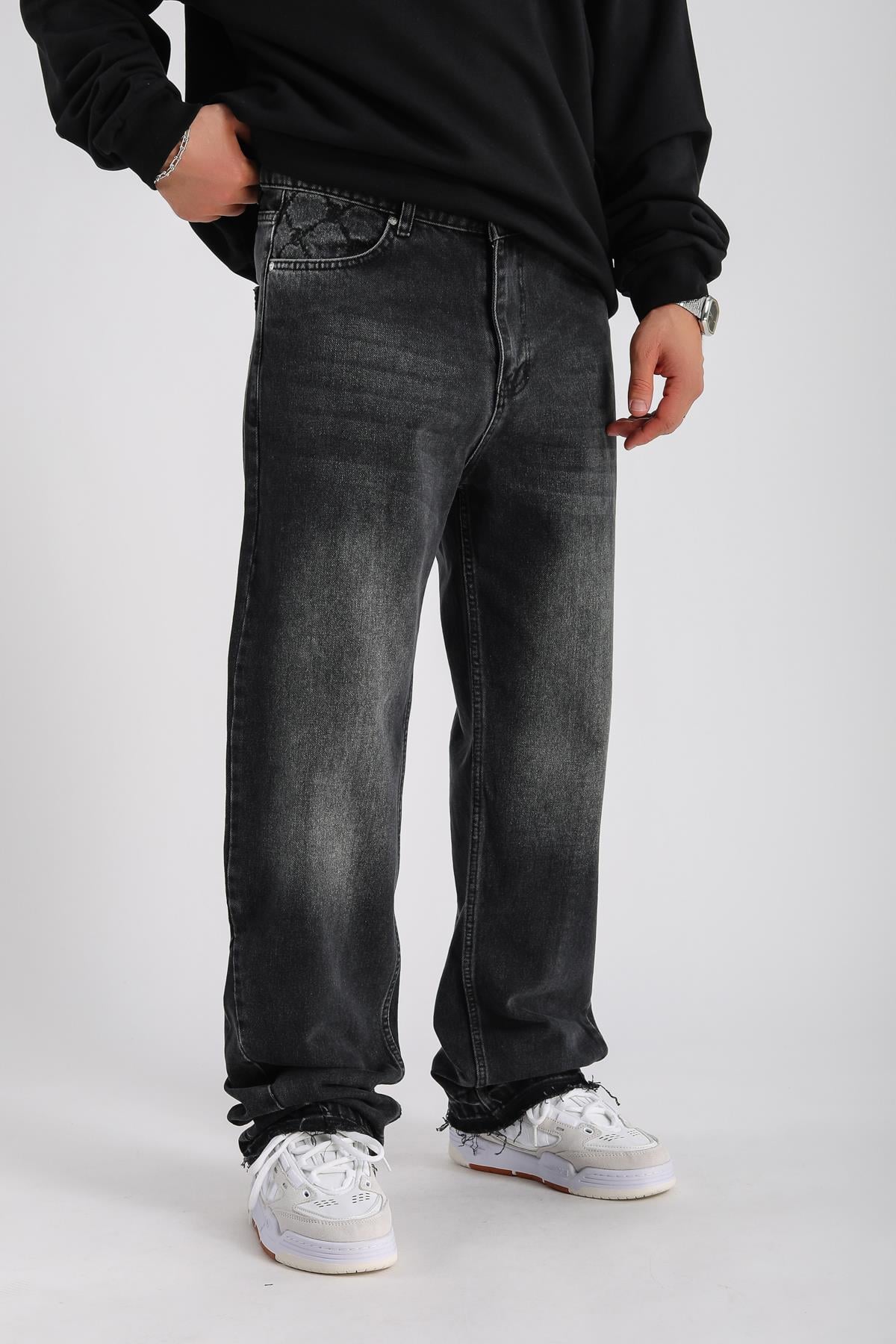 Cep Detay Füme Jean Pantolon P993