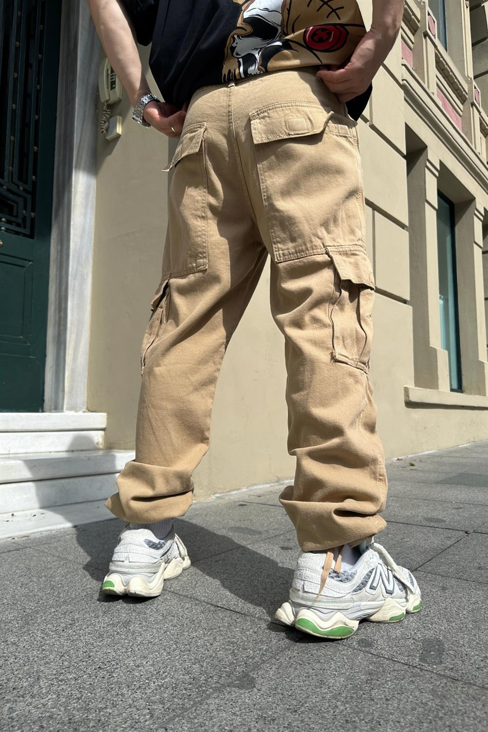 Cepli Açık Kahve Bdg Combat Gabardin Pantolon P714