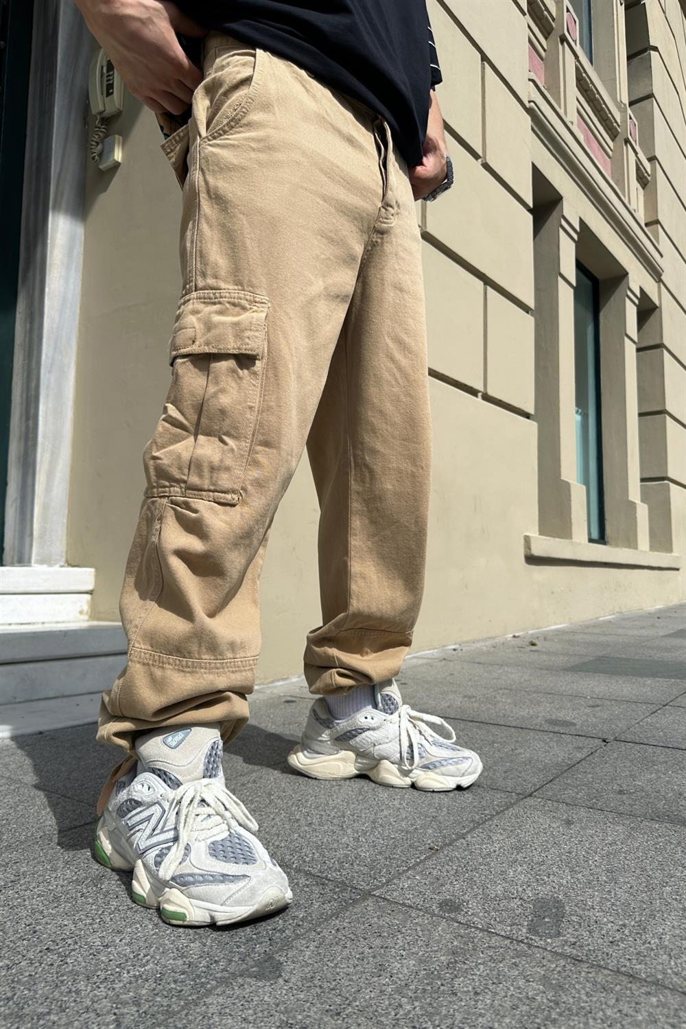 Cepli Açık Kahve Bdg Combat Gabardin Pantolon P714