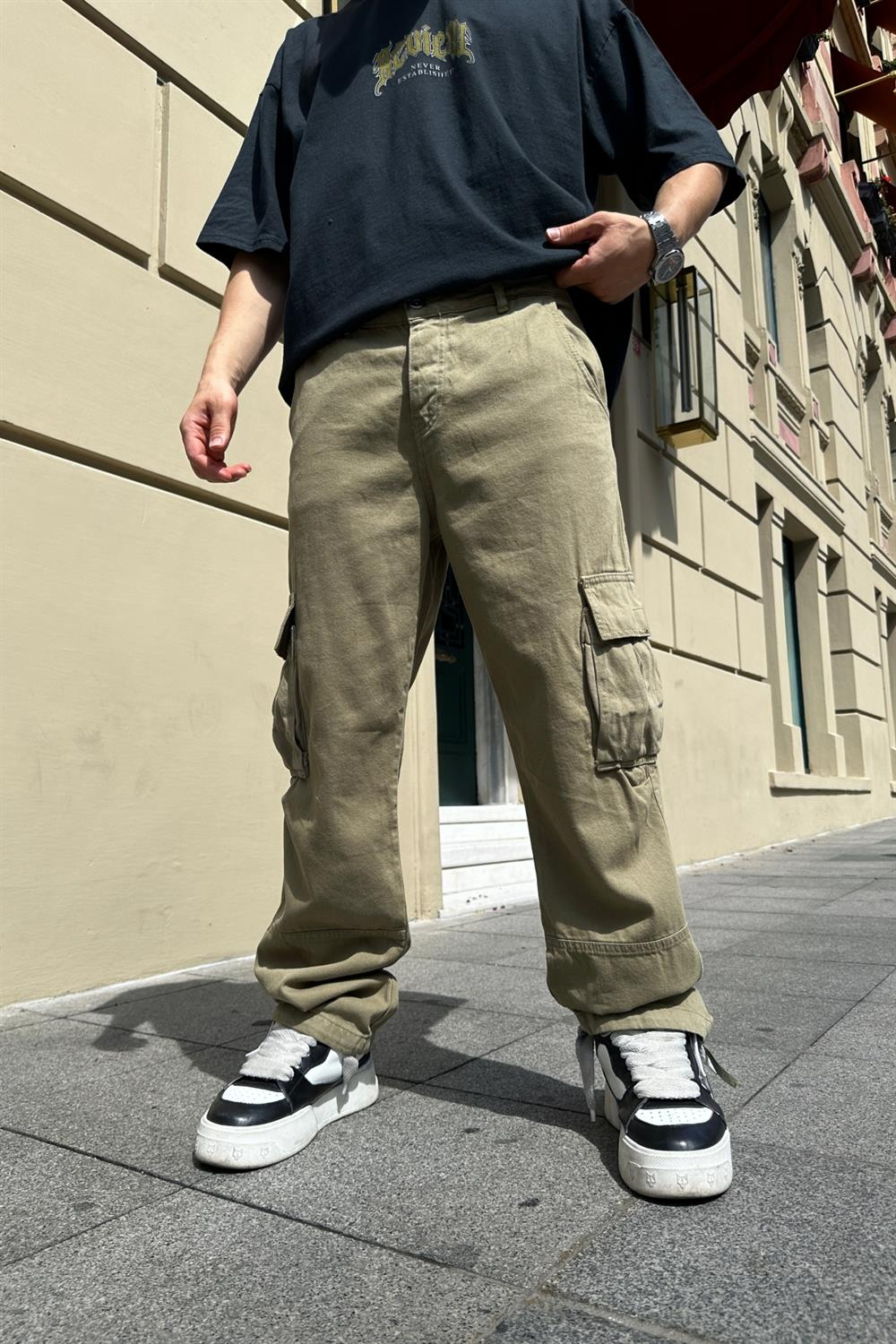 Cepli Açık Yeşil Bdg Combat Gabardin Pantolon P715