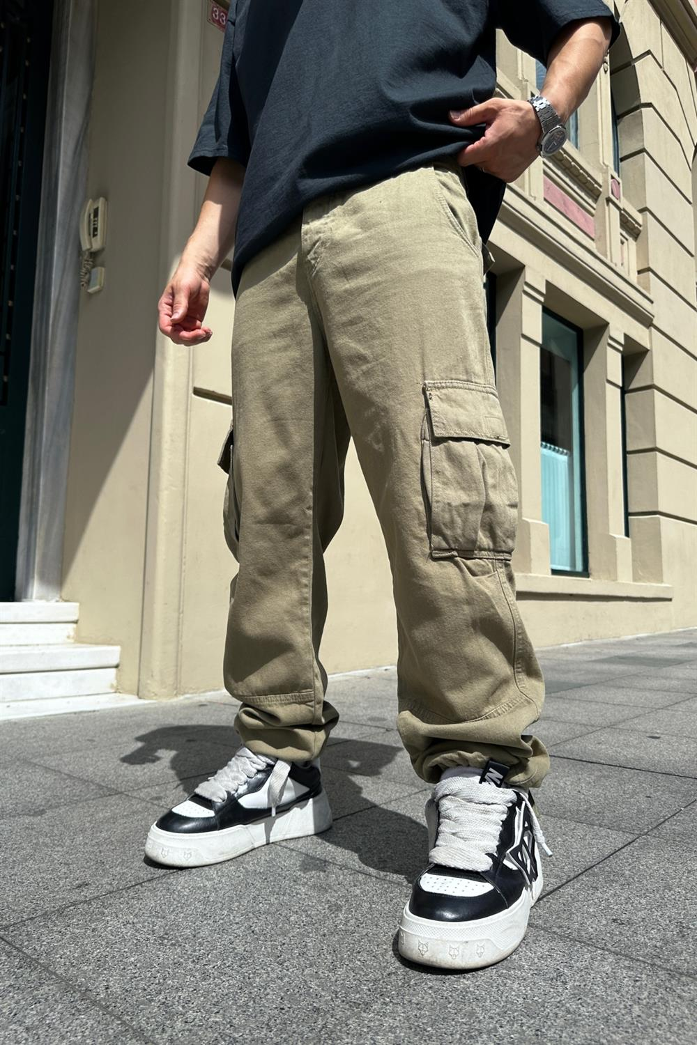 Cepli Açık Yeşil Bdg Combat Gabardin Pantolon P715