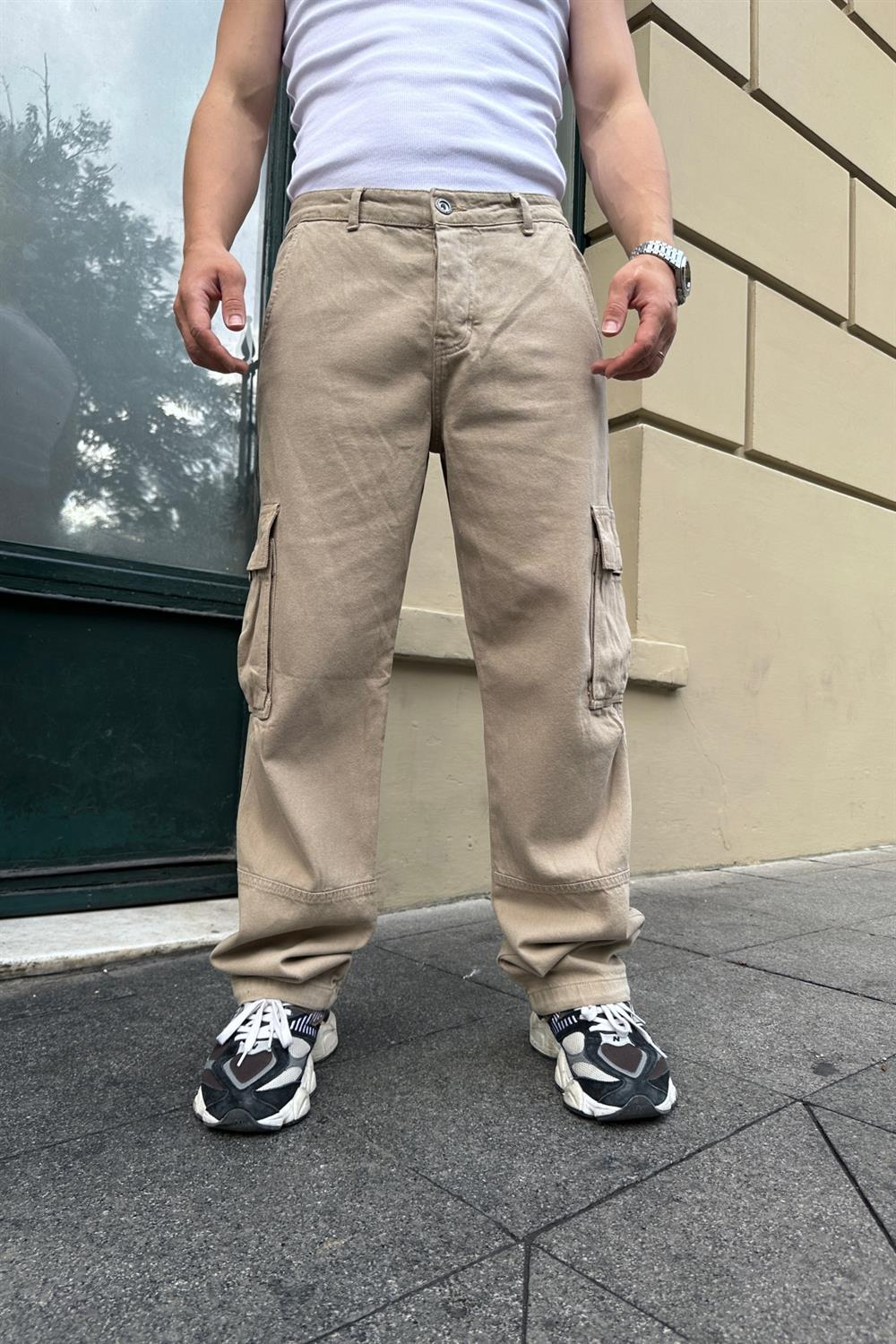 Cepli Bej Bdg Combat Gabardin Pantolon P712