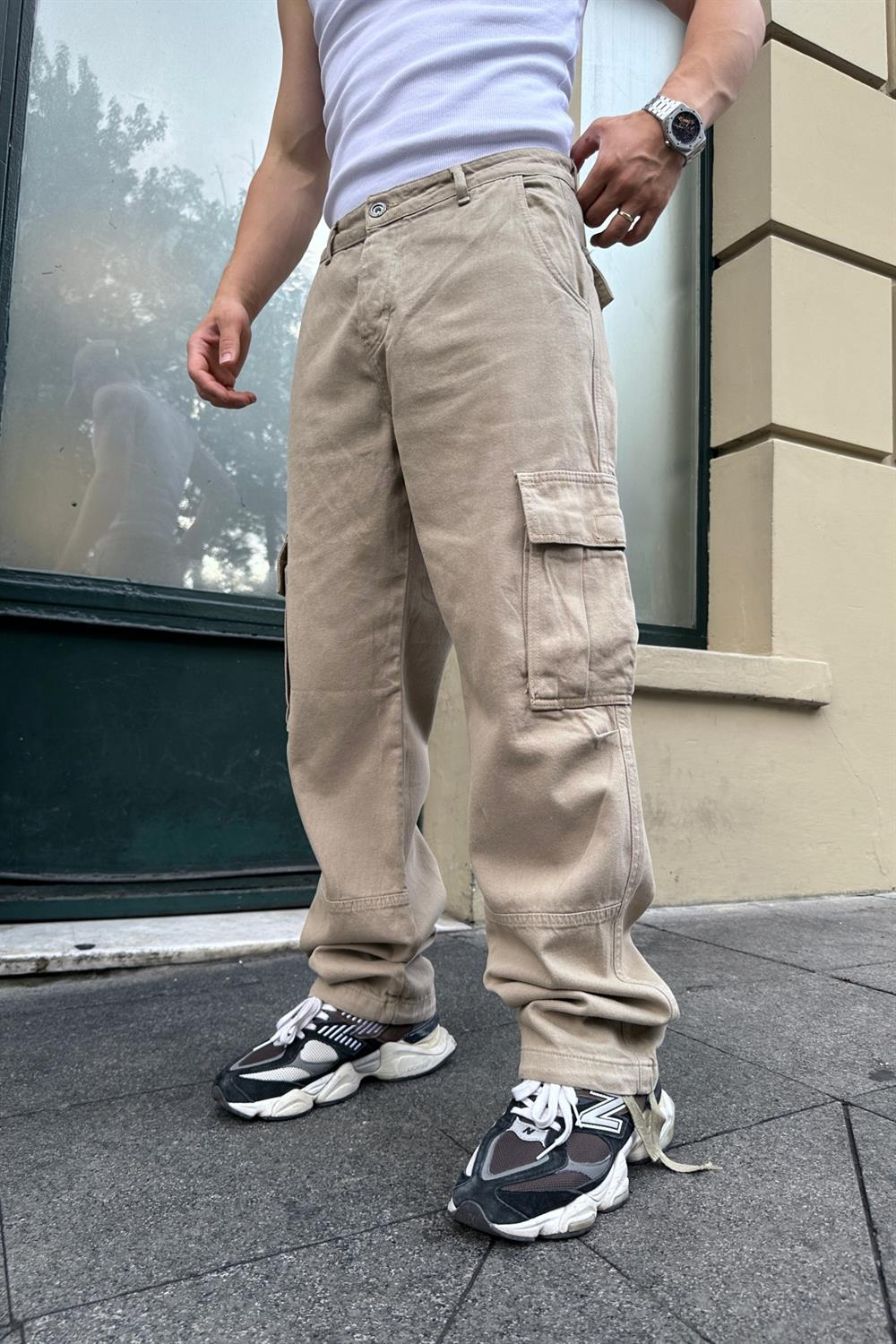 Cepli Bej Bdg Combat Gabardin Pantolon P712