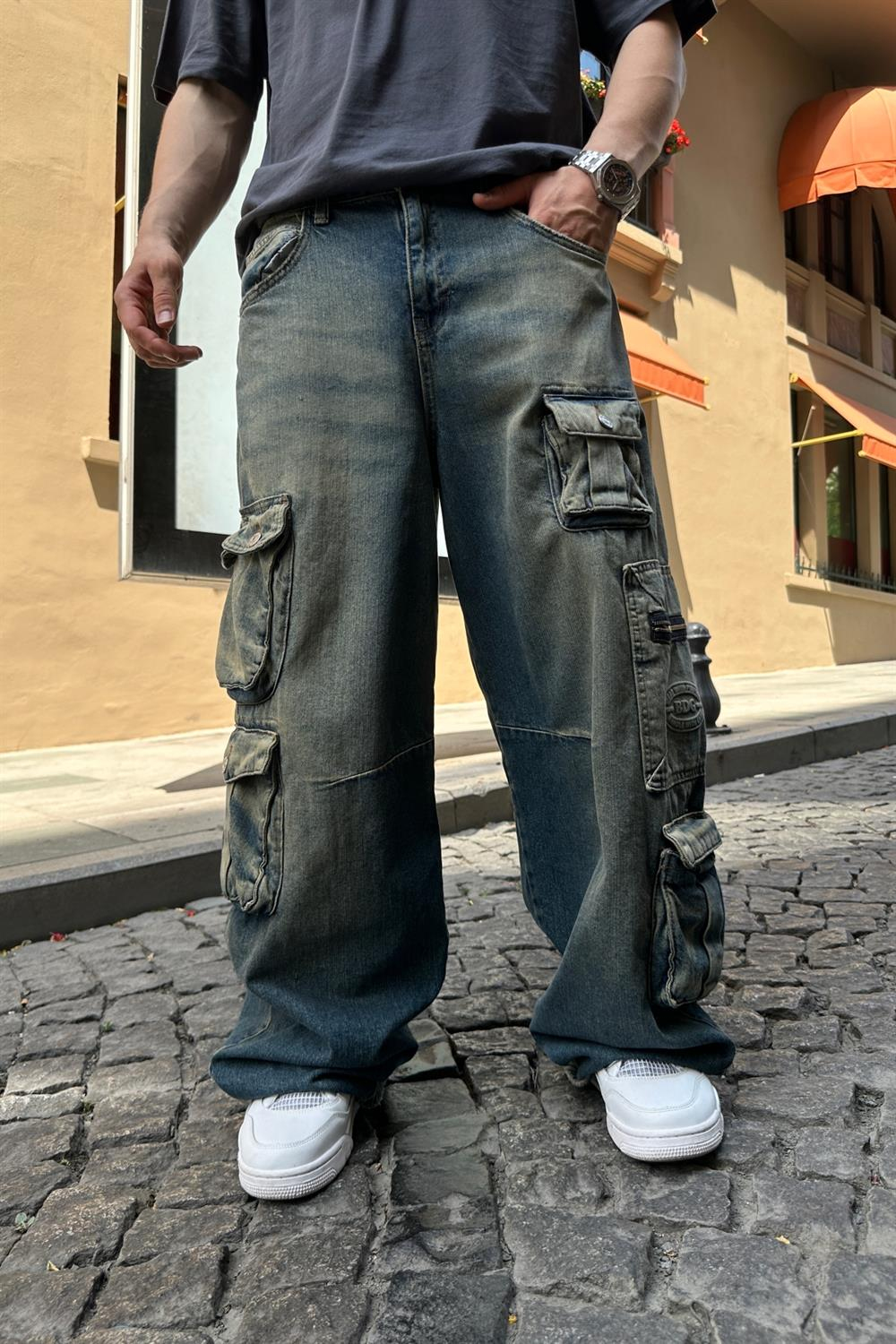 Cepli Yıkamalı BDG Jean Pantolon P671