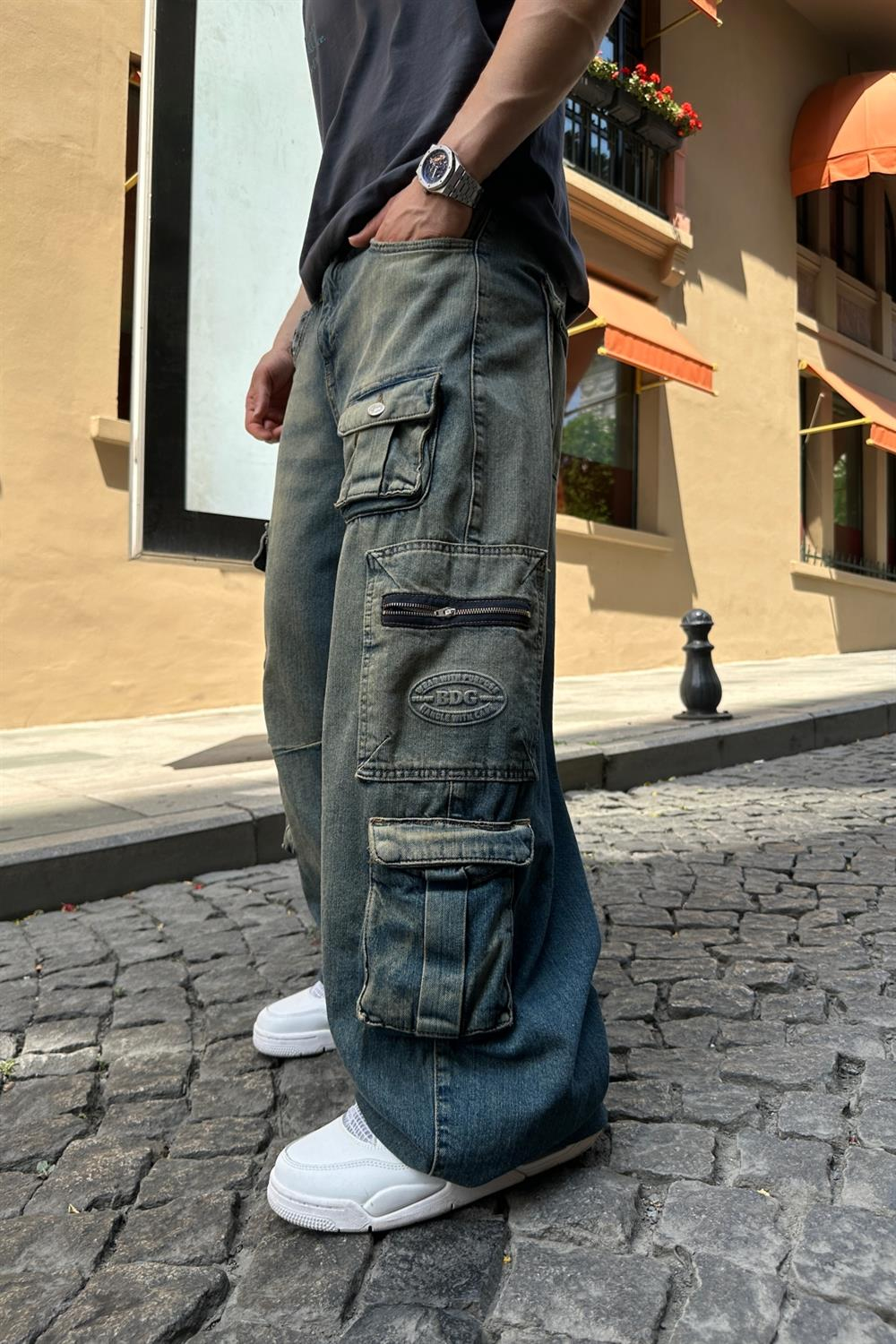 Cepli Yıkamalı BDG Jean Pantolon P671