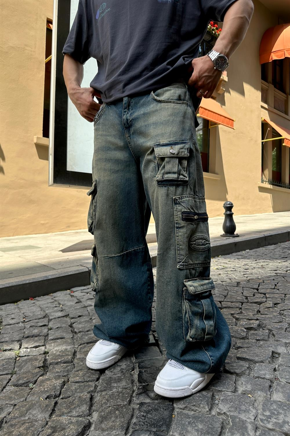 Cepli Yıkamalı BDG Jean Pantolon P671