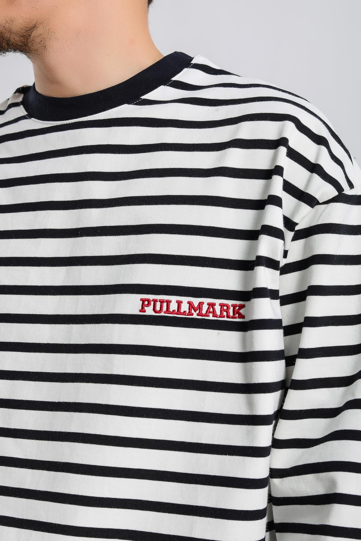 Çizgili Oversize Long Sleeved SW1121