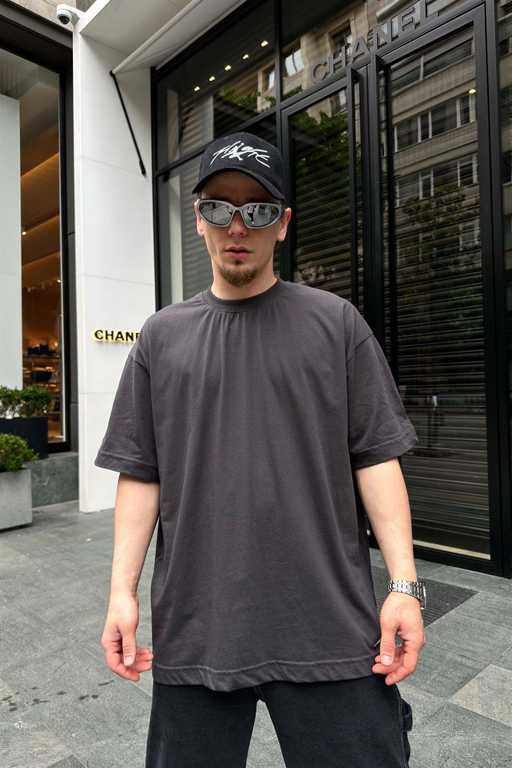 Couture Basic Füme Oversize Tshirt T713