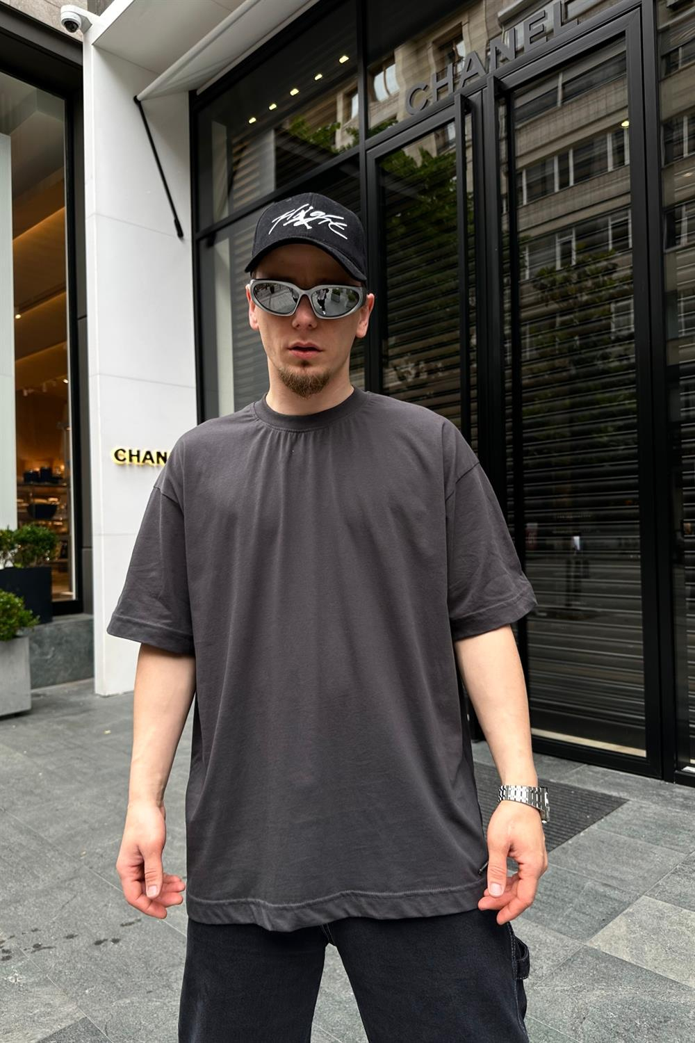 Couture Basic Füme Oversize Tshirt T713
