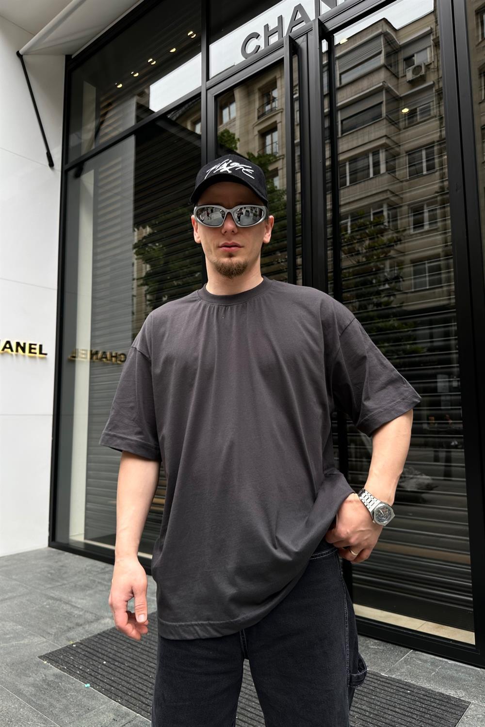 Couture Basic Füme Oversize Tshirt T713