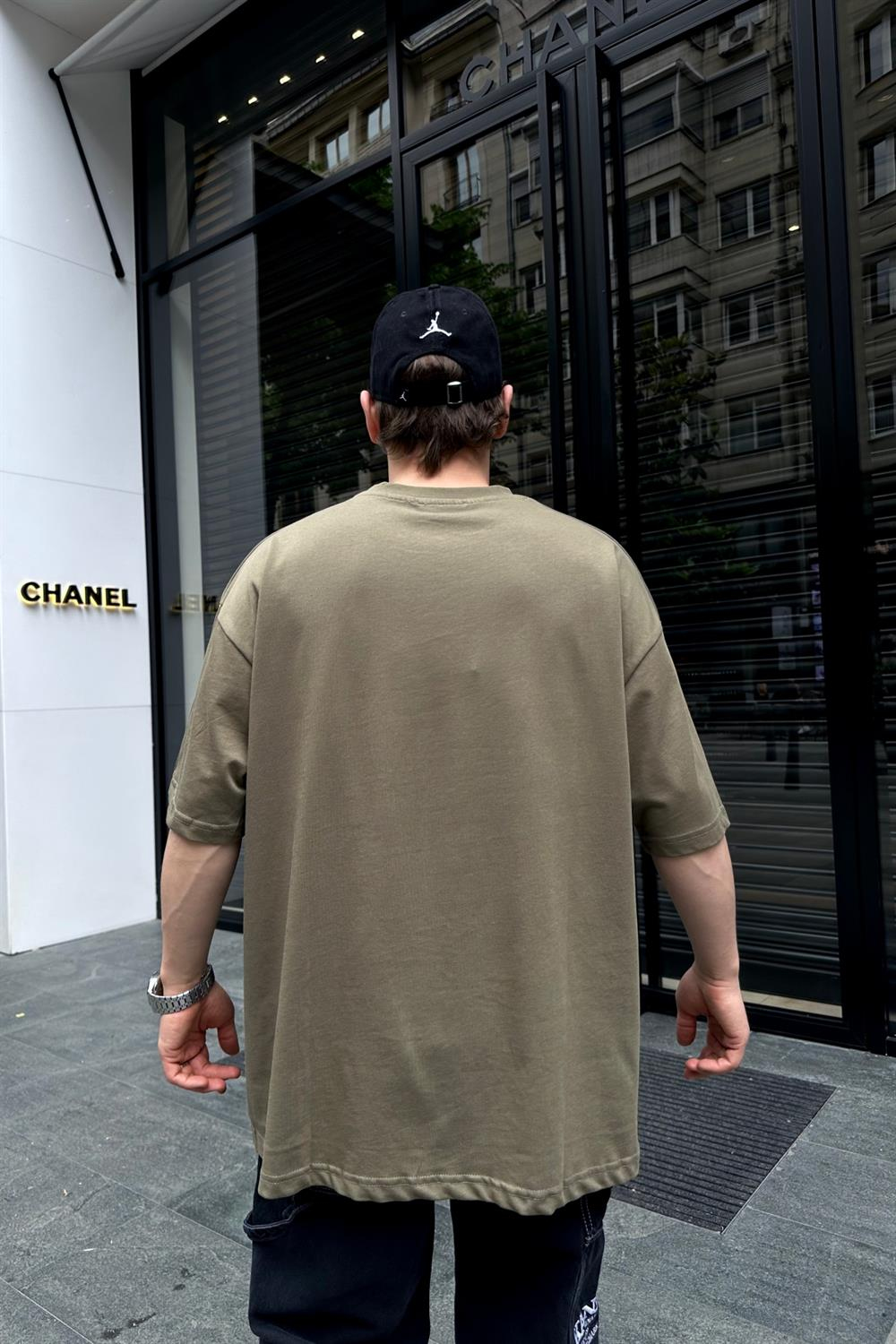 Couture Basic Haki Oversize Tshirt T700