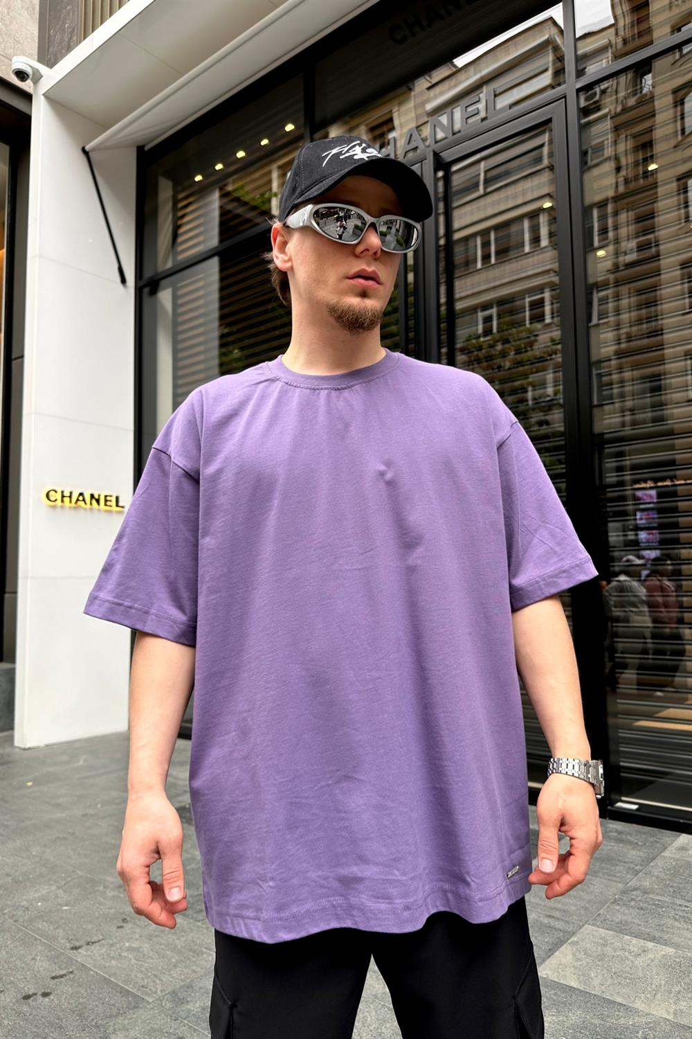 Couture Basic Mor Oversize Tshirt T709