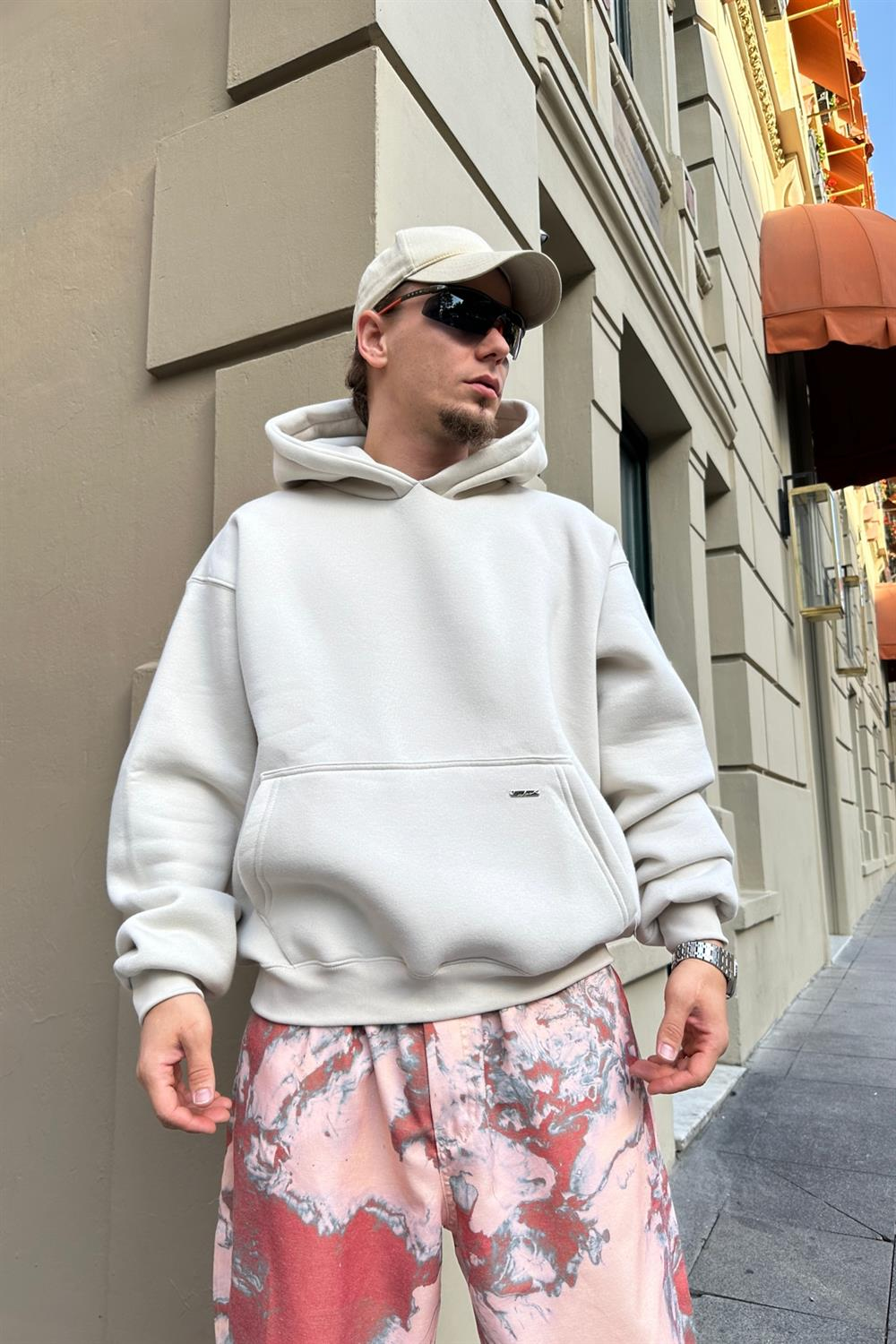 Couture Bej Basic Oversize Sweatshirt SW882