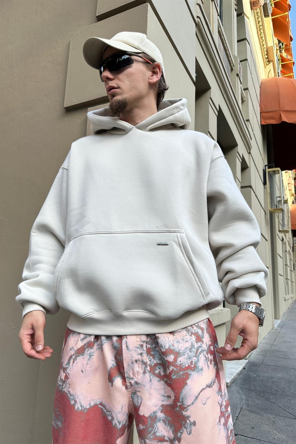 Couture Bej Basic Oversize Sweatshirt SW882