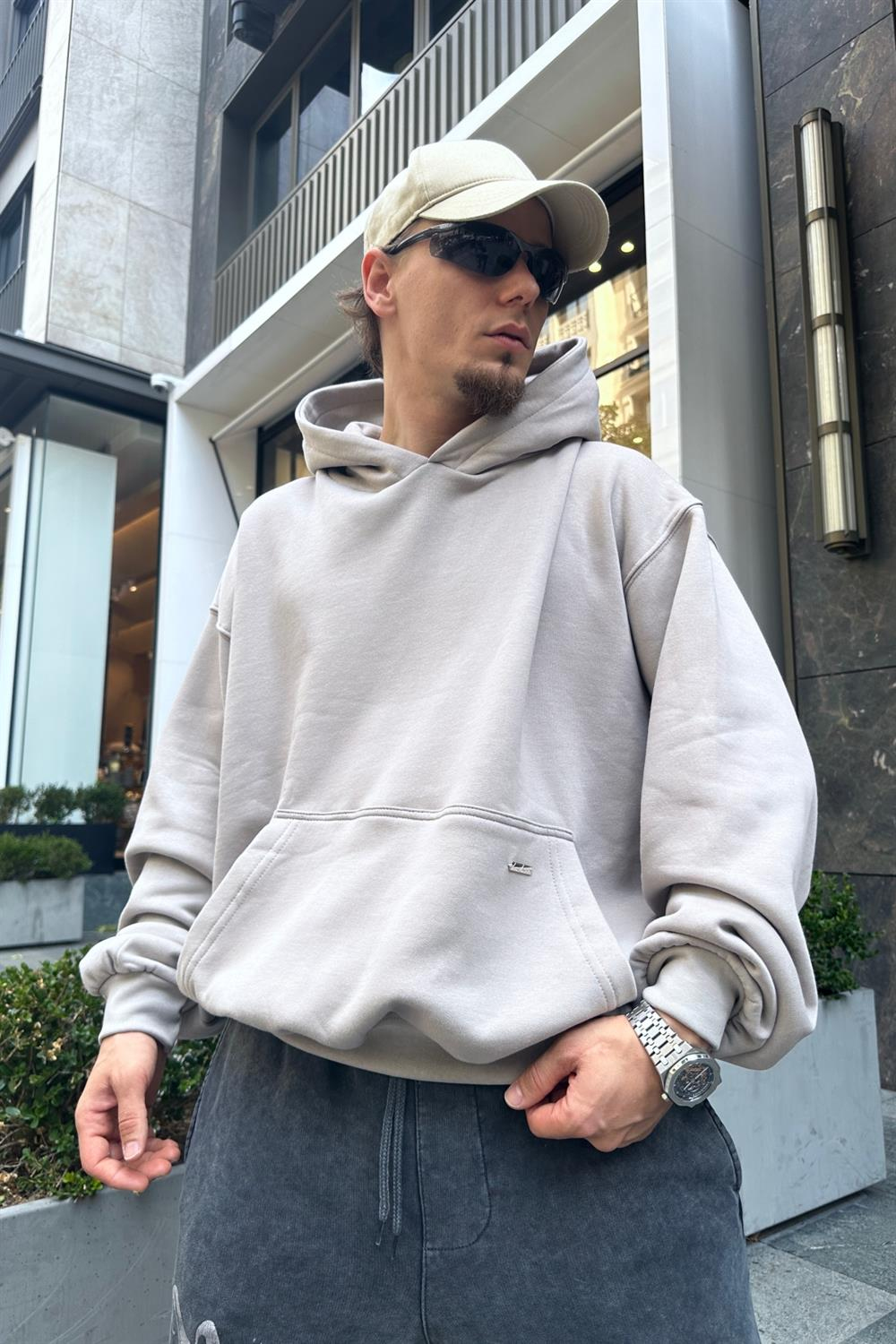 Couture Nude Basic Oversize Sweatshirt SW894