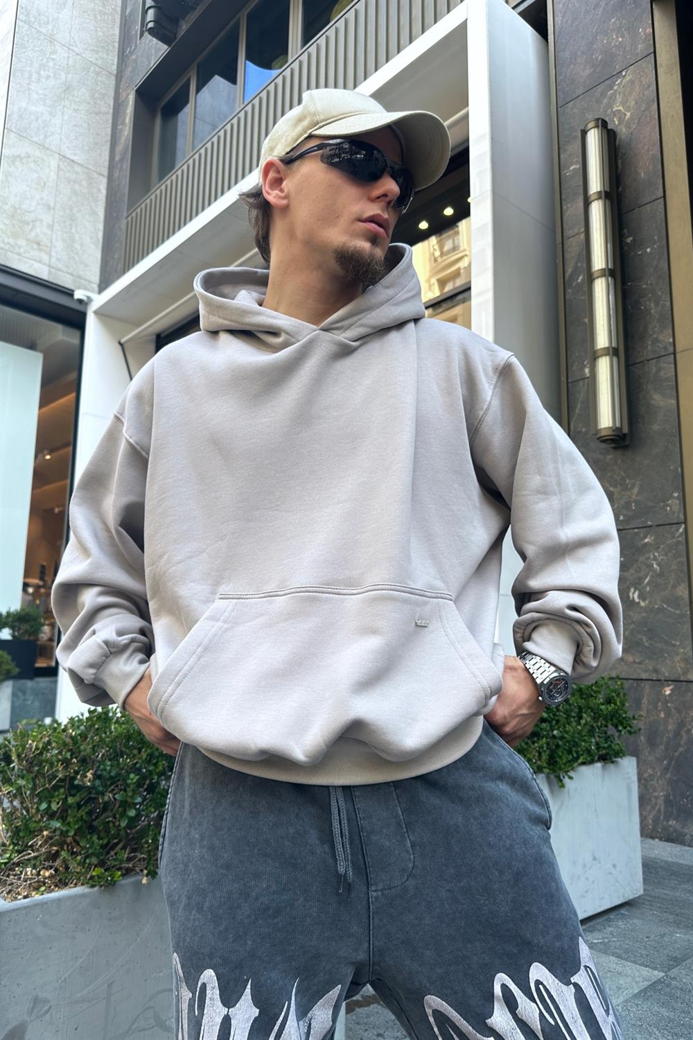 Couture Nude Basic Oversize Sweatshirt SW894