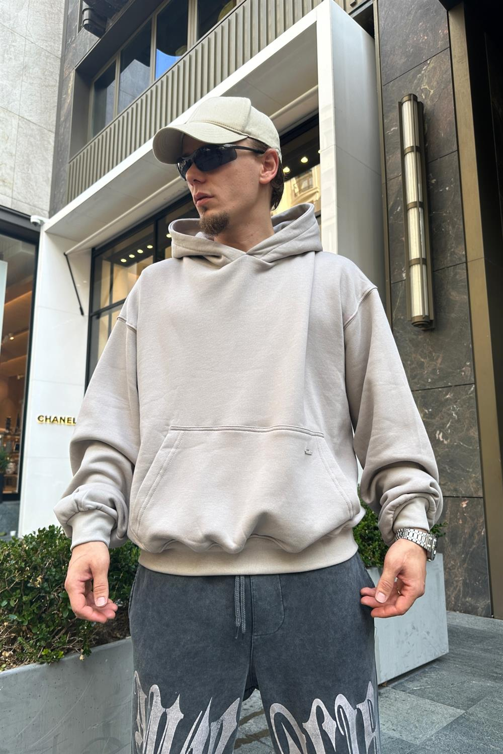 Couture Nude Basic Oversize Sweatshirt SW894