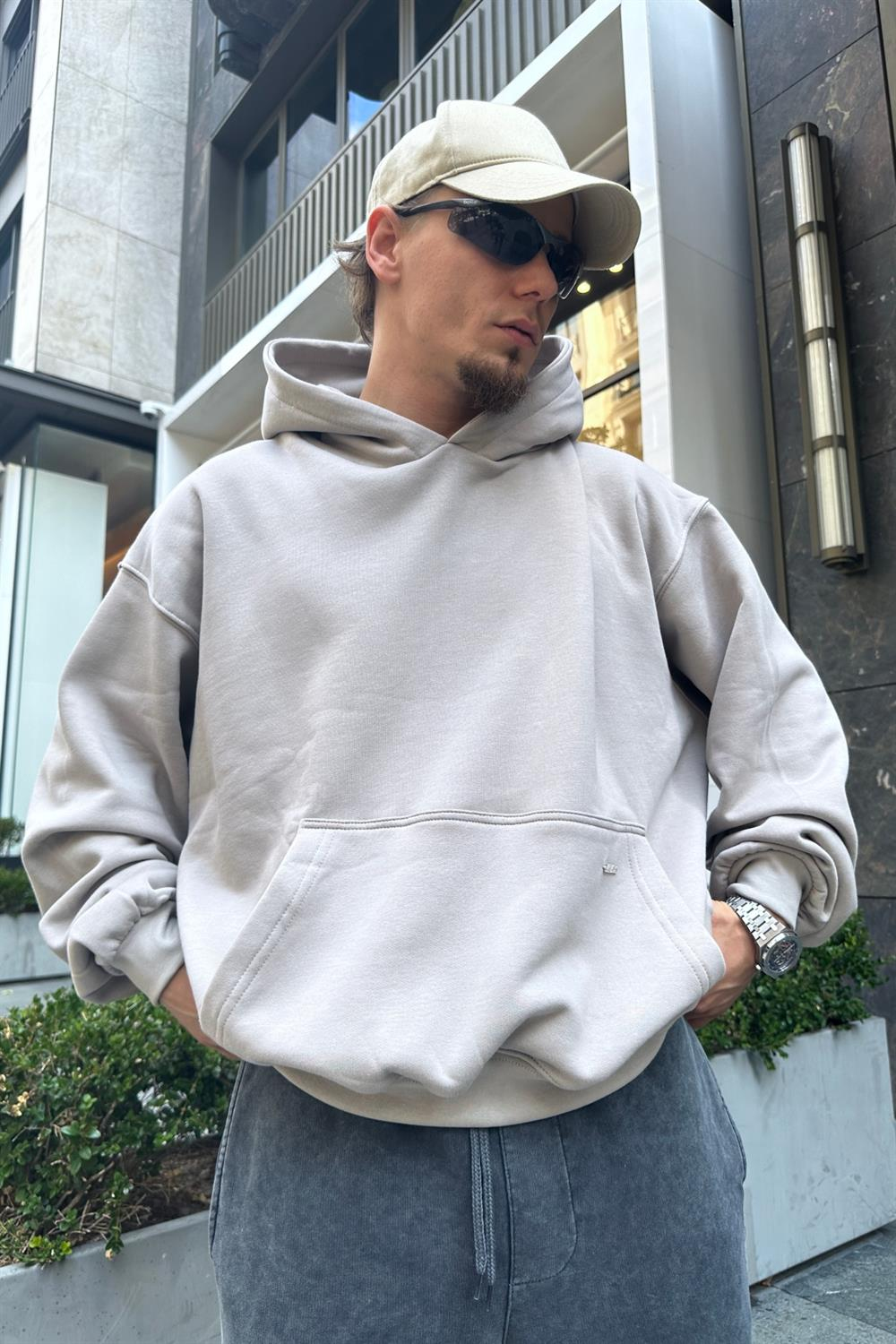 Couture Nude Basic Oversize Sweatshirt SW894