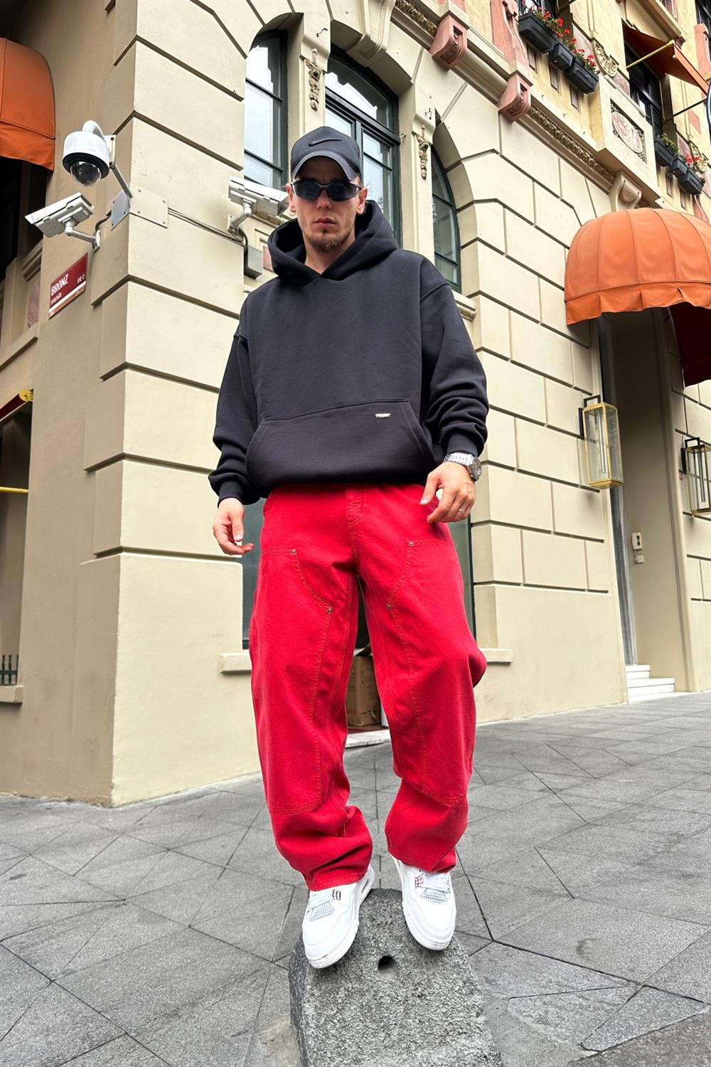 Couture Siyah Basic Oversize Sweatshirt SW888