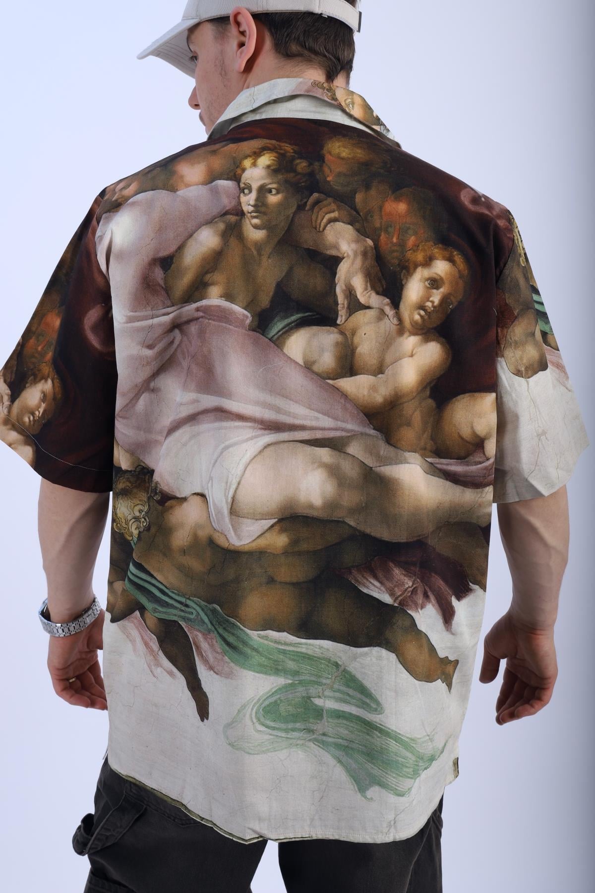 David Desen Oversize Gömlek G134