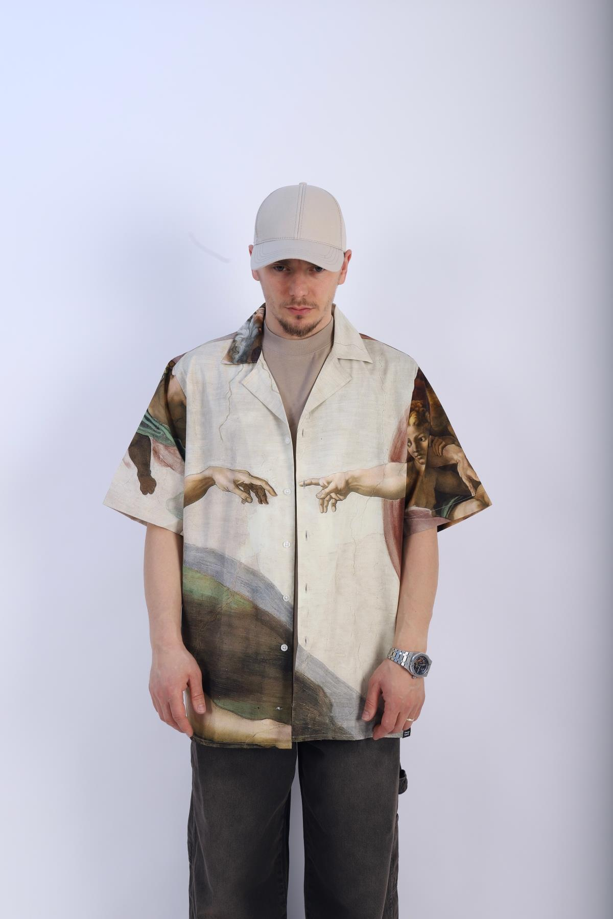 David Desen Oversize Gömlek G134