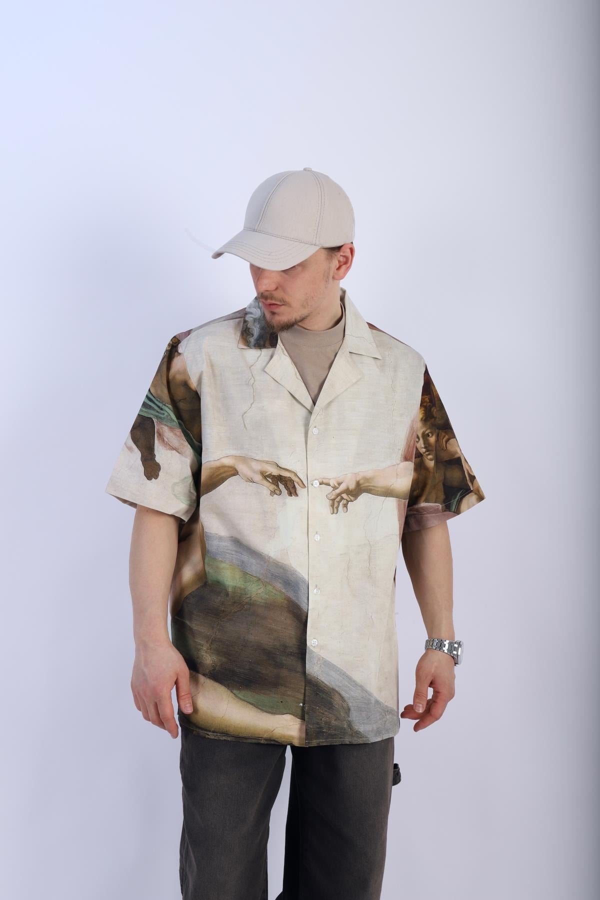 David Desen Oversize Gömlek G134
