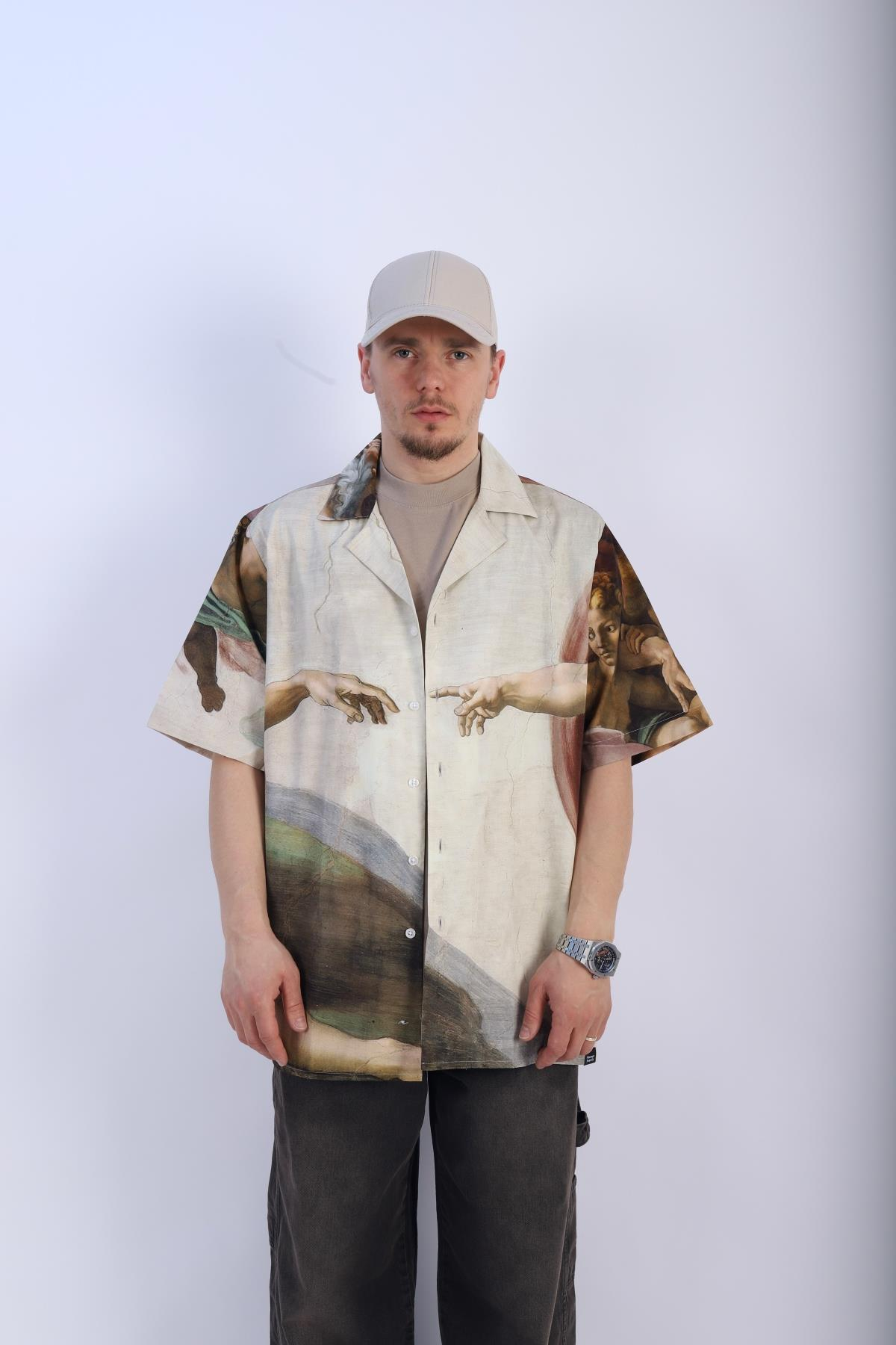 David Desen Oversize Gömlek G134
