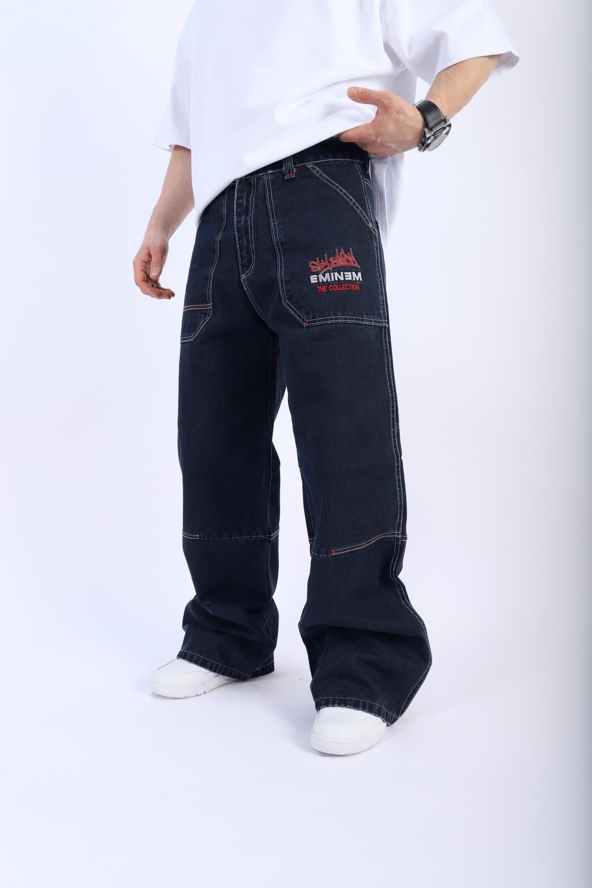 Emnm Special Collection Baggy Jean Pantolon P893