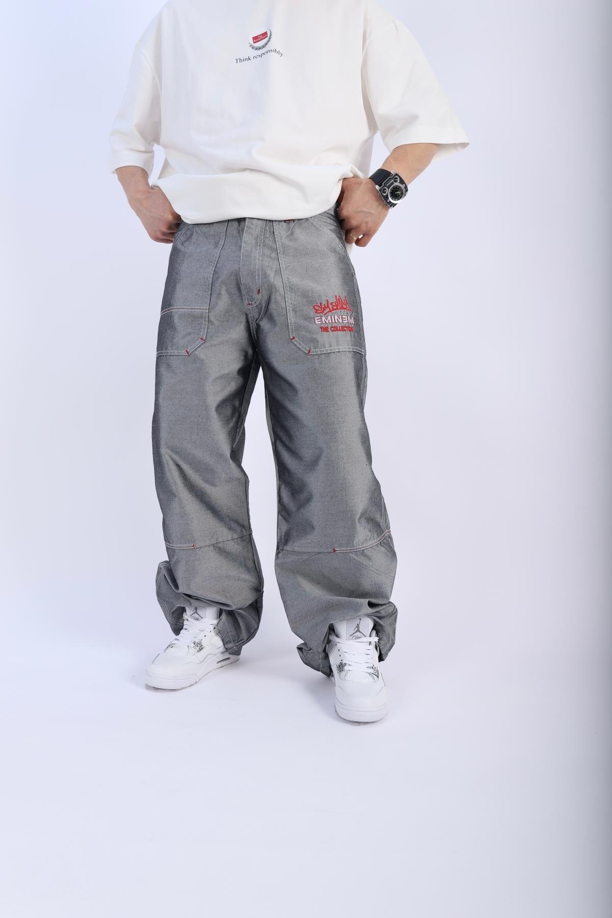 Emnm Special Collection Baggy Jean Pantolon P891