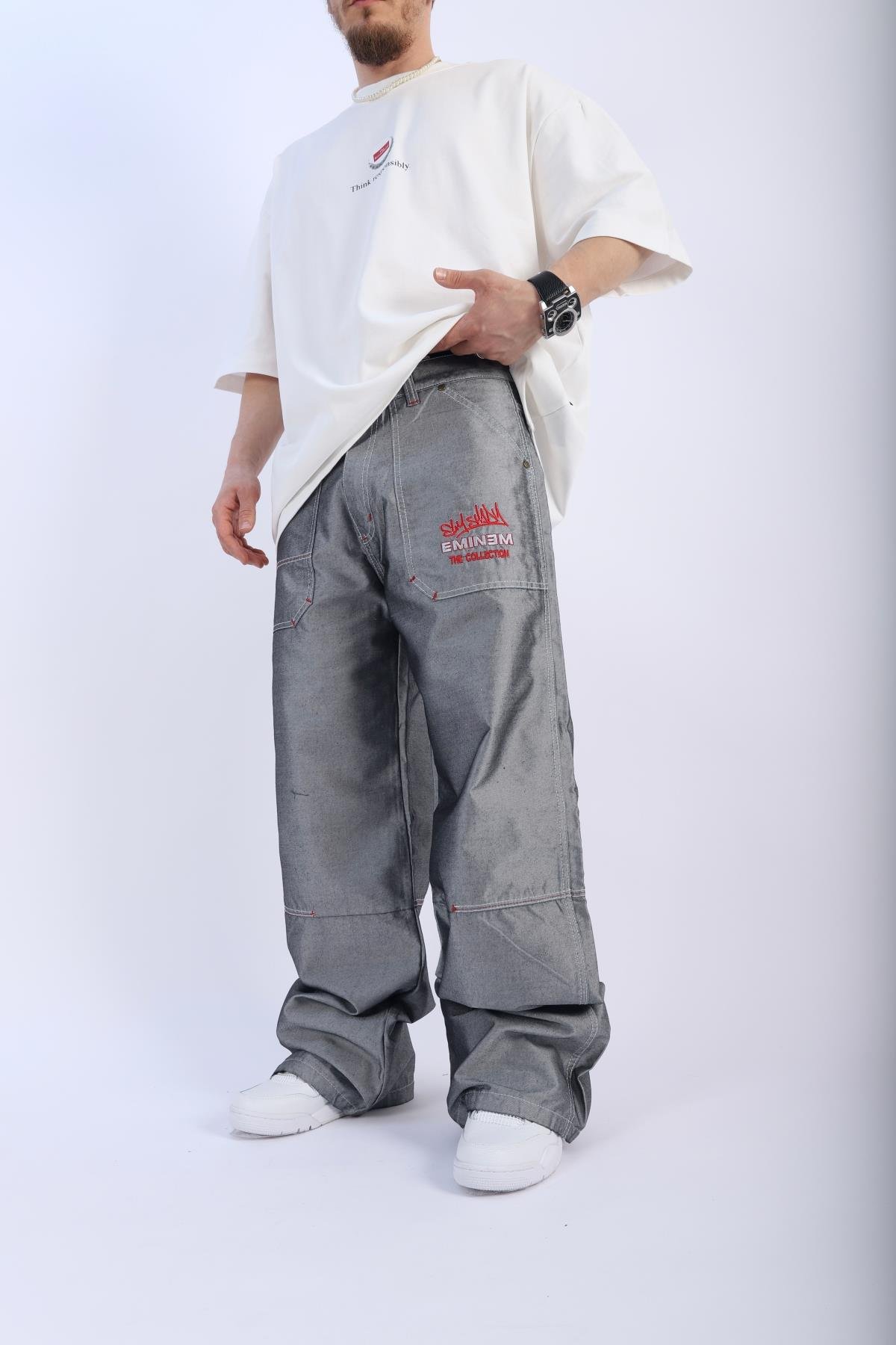 Emnm Special Collection Baggy Jean Pantolon P891