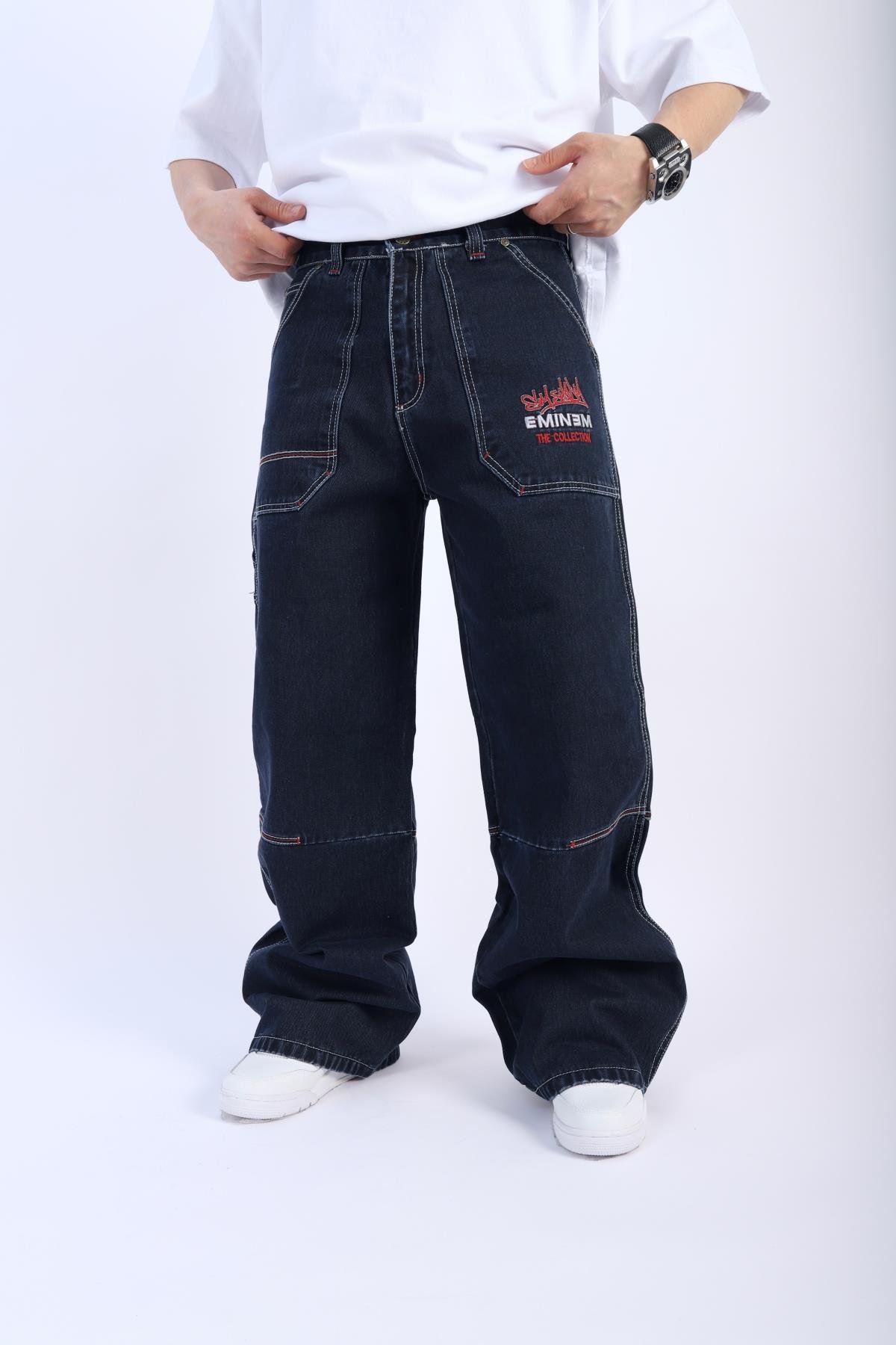 Emnm Special Collection Baggy Jean Pantolon P893