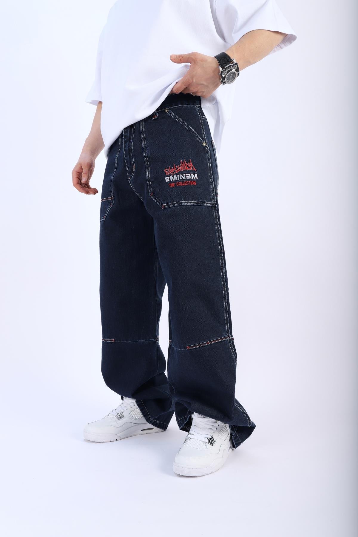 Emnm Special Collection Baggy Jean Pantolon P893