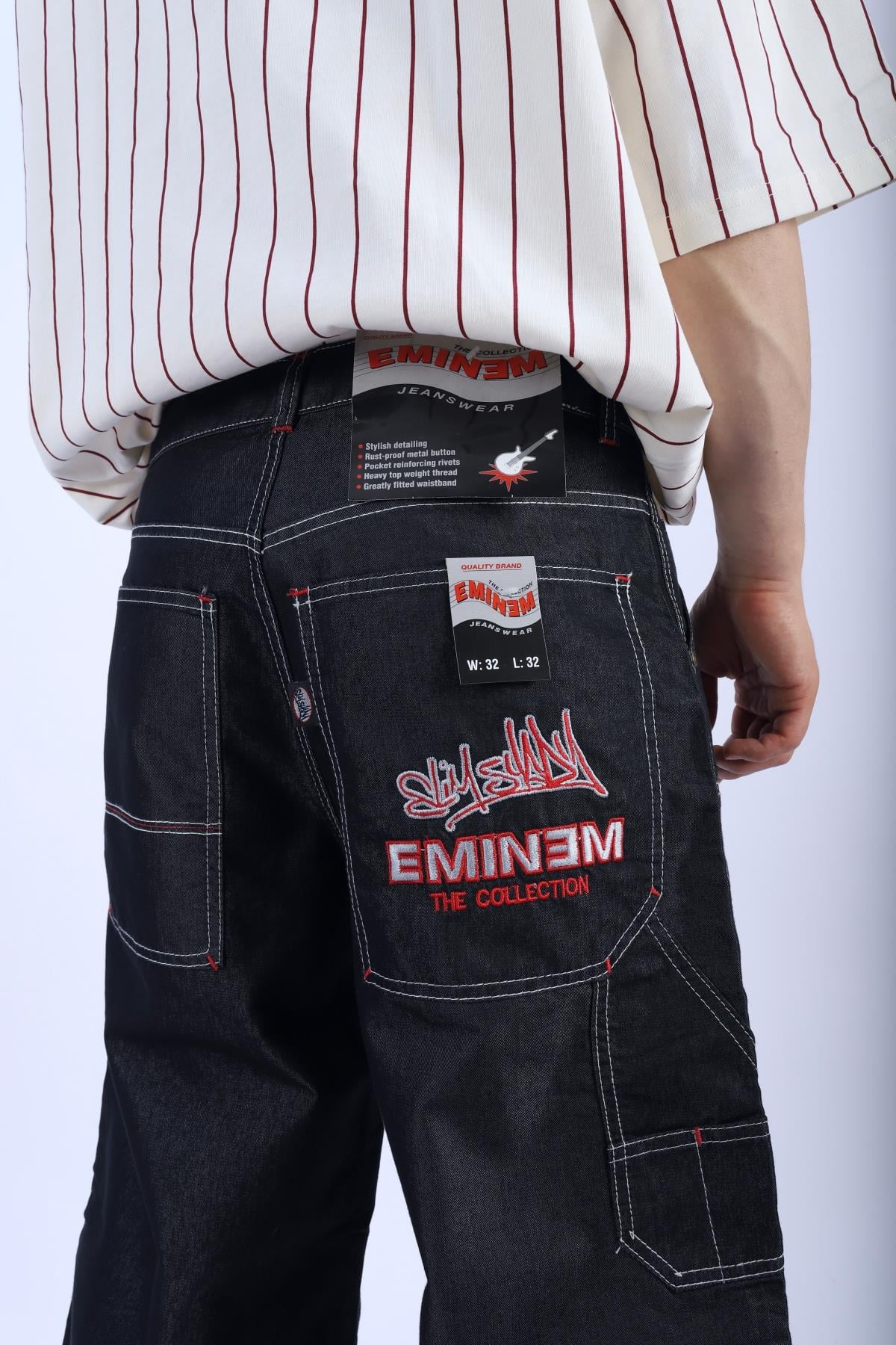 Emnm Special Collection Baggy Jean Pantolon P899