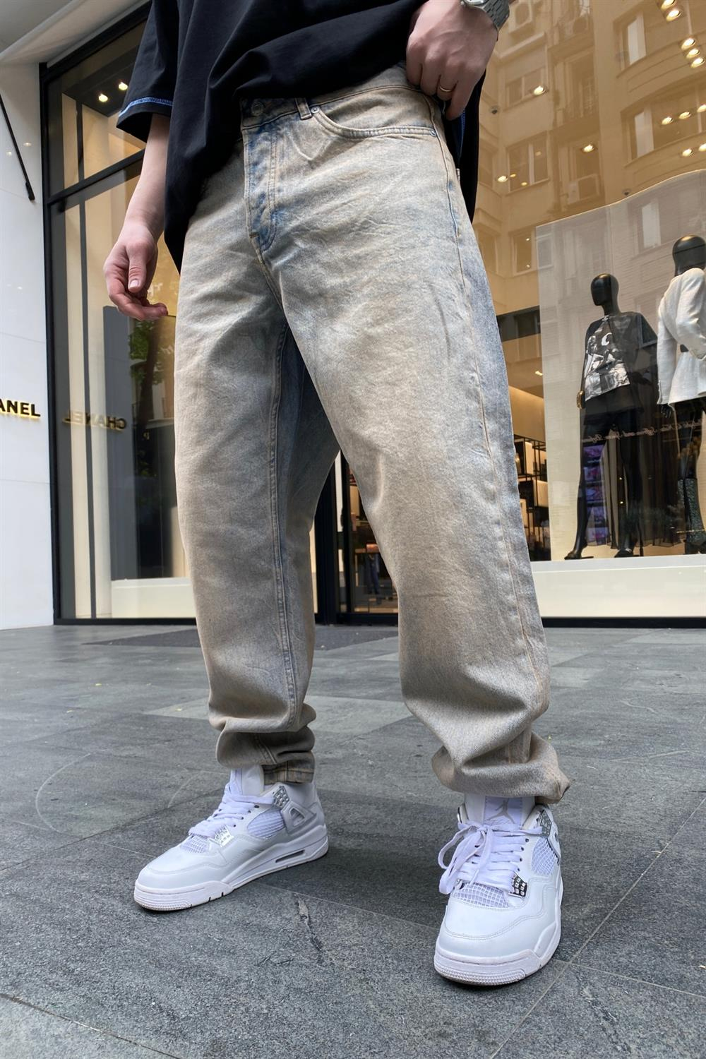 Eskitme Detay Jean Pantolon P651