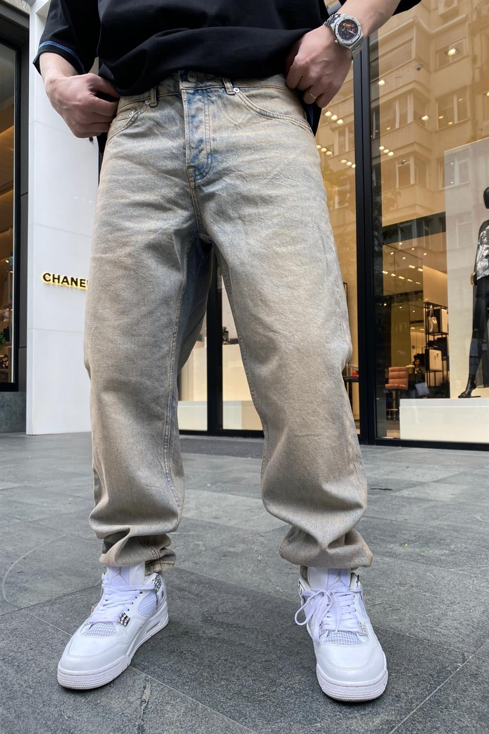 Eskitme Detay Jean Pantolon P651