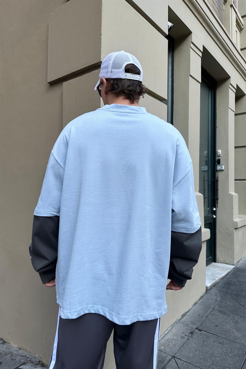 Eternal Baskılı Sleeved Sweatshirt SW865