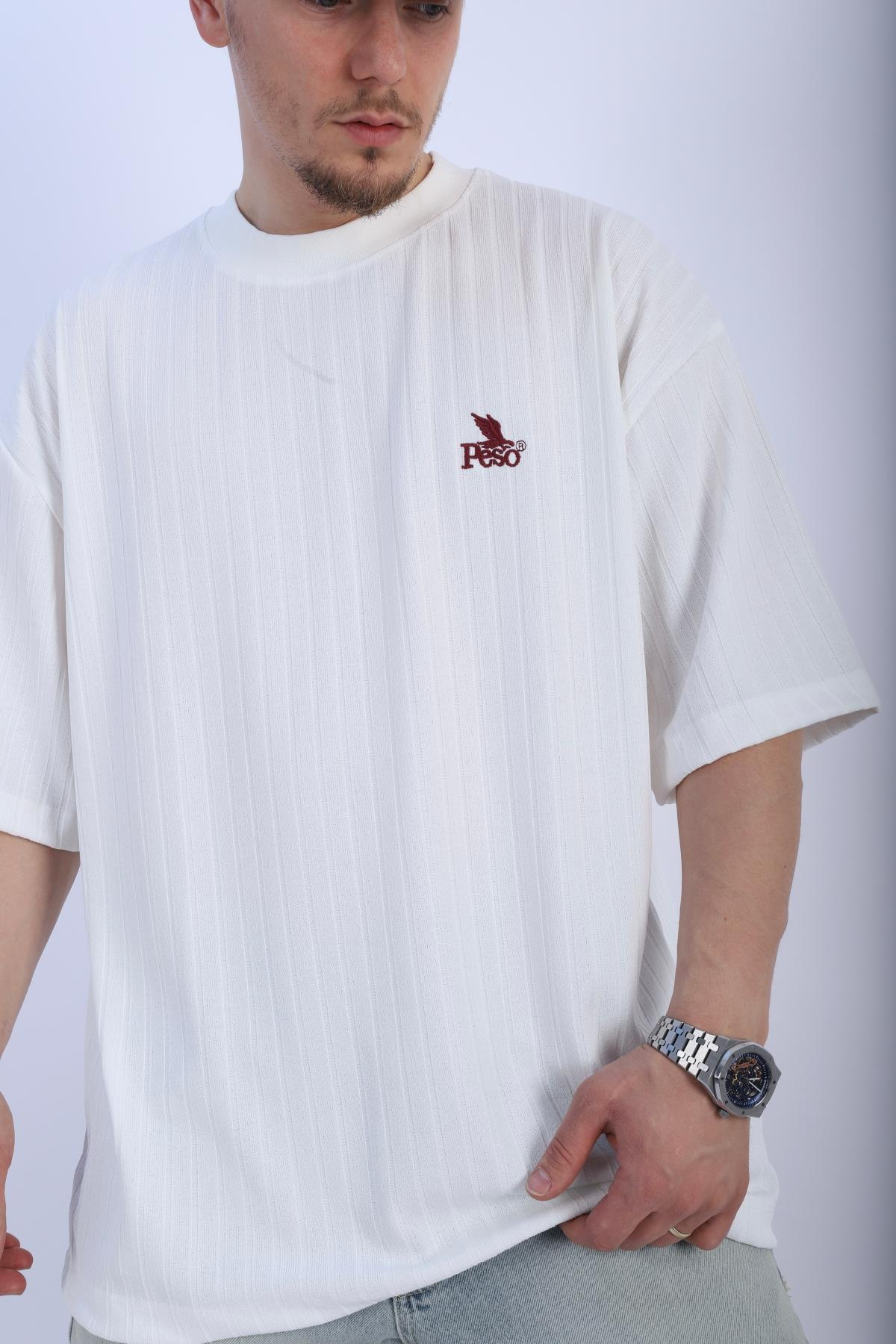 Fitilli Krem Peso Oversize Tshirt T942
