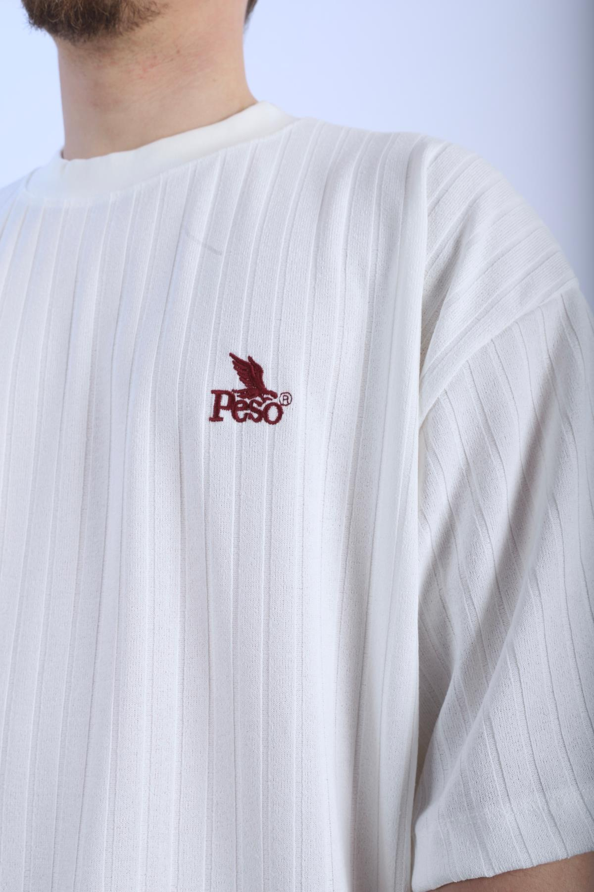 Fitilli Krem Peso Oversize Tshirt T942