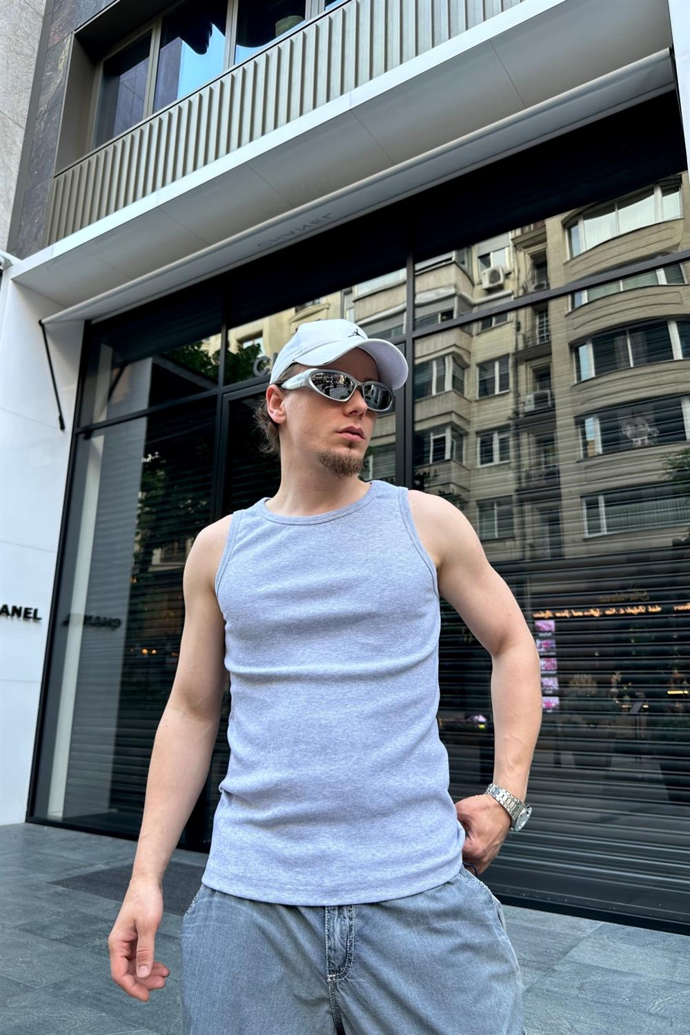 Fitilli Kumaş Gri Fit Atlet T751